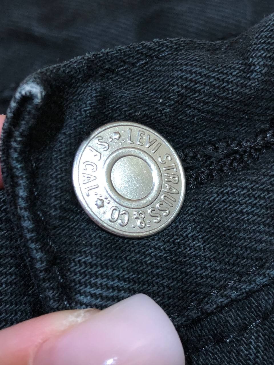 Levi's black jeans Levi's 501 premium Vintage streetwear W34 Y2K Size US 34 / EU 50 - 5 Thumbnail