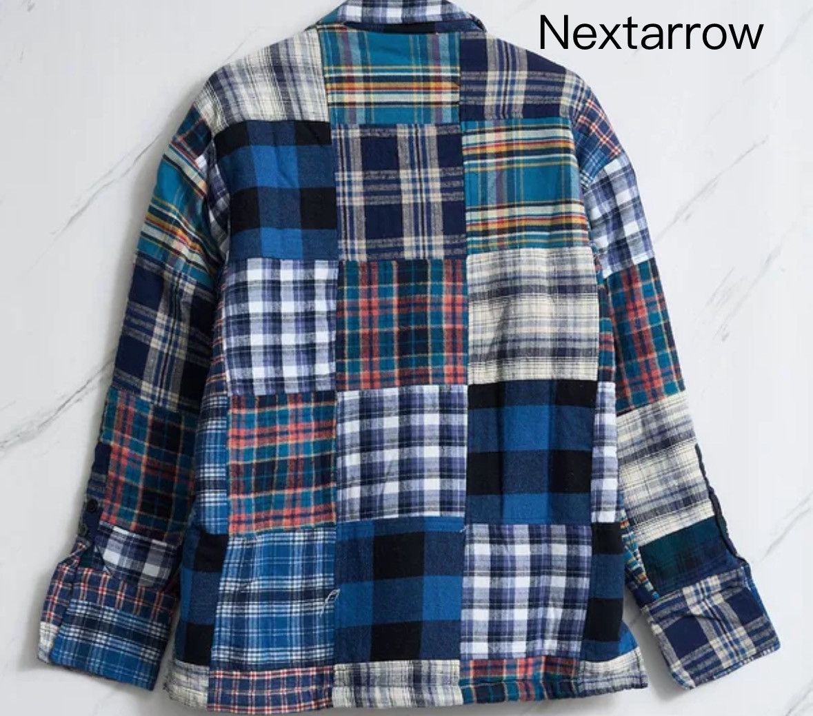 Greg Lauren Greg Lauren Men's plaid lambskin jacket2412-Nextarrow Size US S / EU 44-46 / 1 - 2 Thumbnail