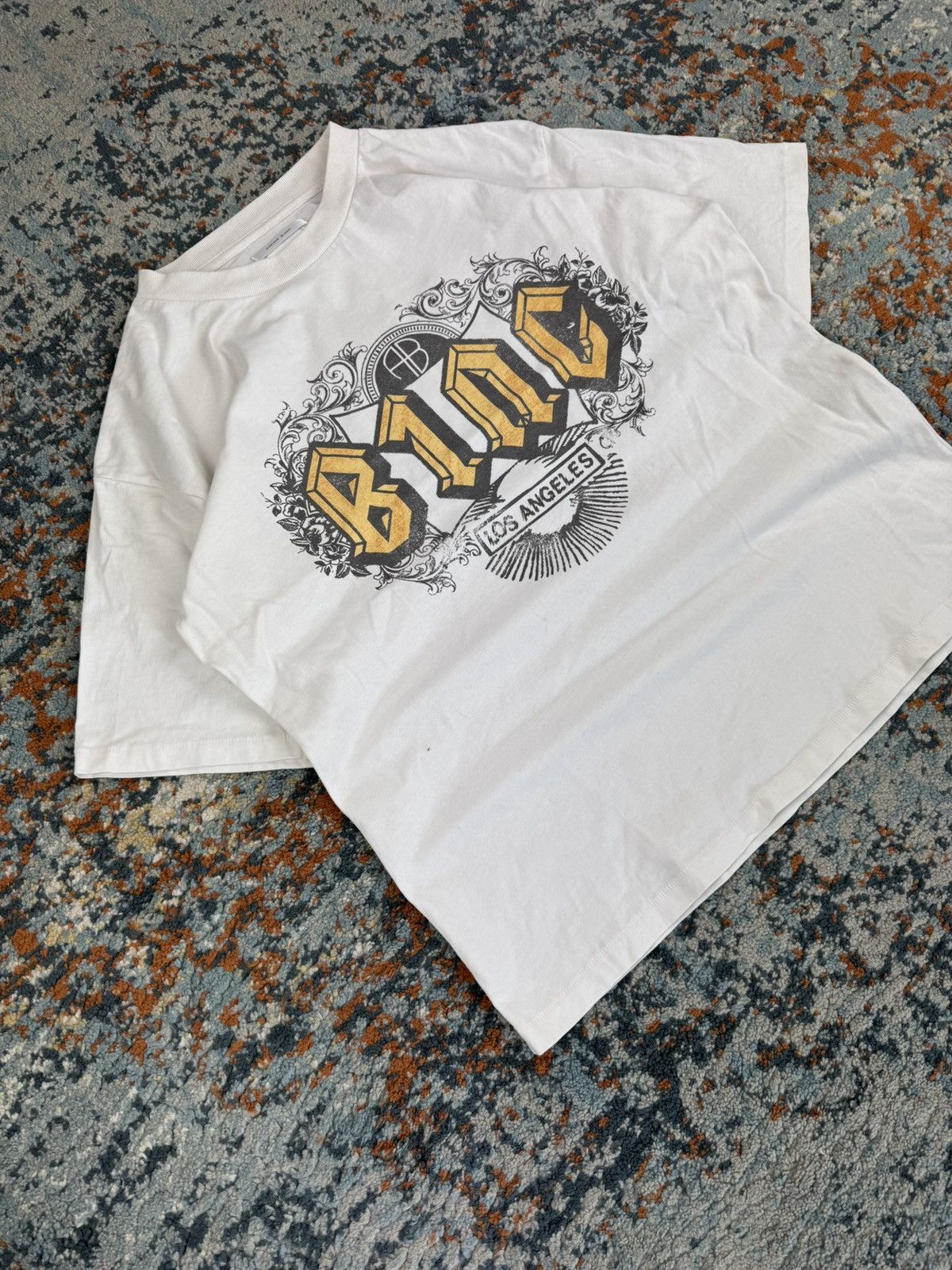 Other Anine Bing acdc style oversized boxy baggy fit graphic tee Size US S / EU 44-46 / 1 - 2 Thumbnail