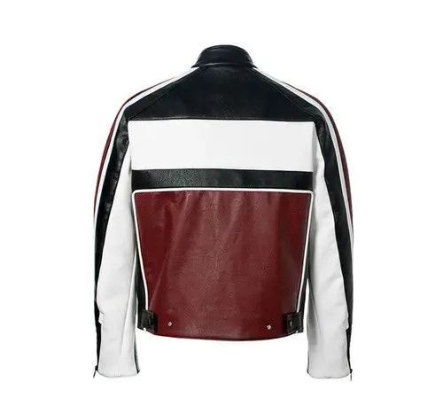 Hypebeast × Japanese Brand Jack Vintage Style Red Patchwork Leather Jacket Size US L / EU 52-54 / 3 - 3 Thumbnail