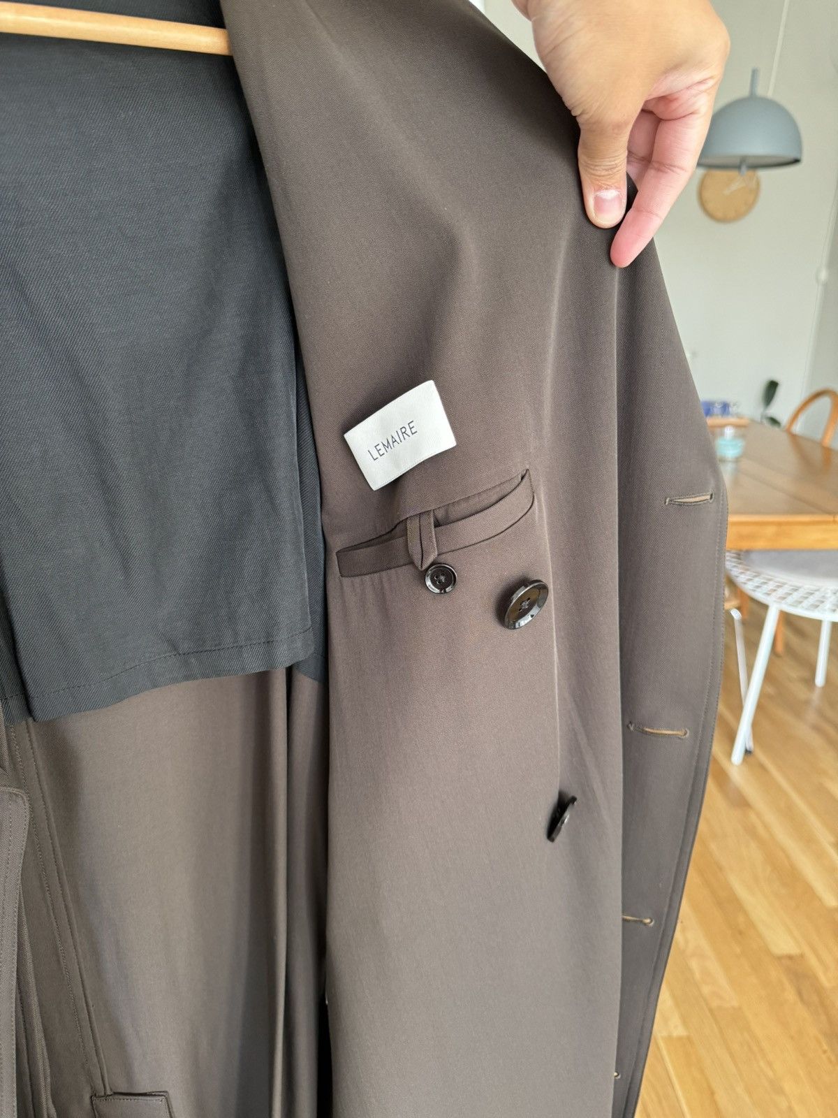 Lemaire Lemaire Soft Espresso Brown Coat Size US S / EU 44-46 / 1 - 5 Thumbnail