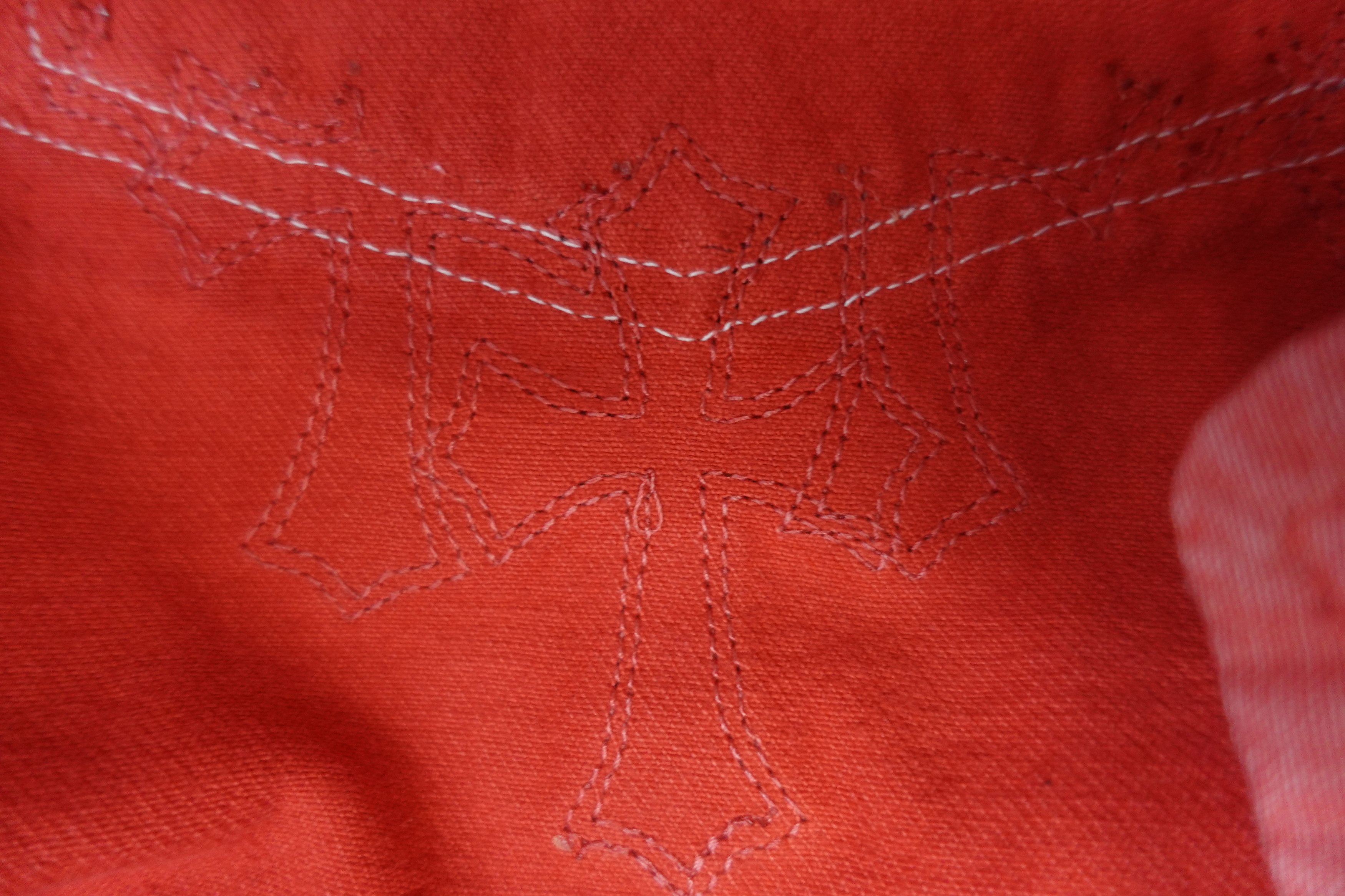 Chrome Hearts Chrome Hearts Red Cross Patch Jeans Size US 36 / EU 52 - 11 Thumbnail