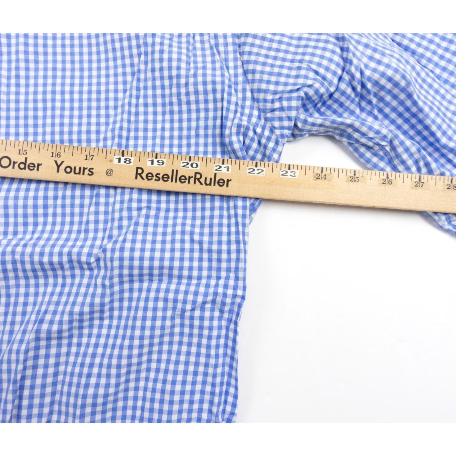 Brooks Brothers VINTAGE Brooks Brothers Men's Long Sleeve Button Up Shirt Casual Formal Workwear Plaid Blue L Size US L / EU 52-54 / 3 - 7 Thumbnail