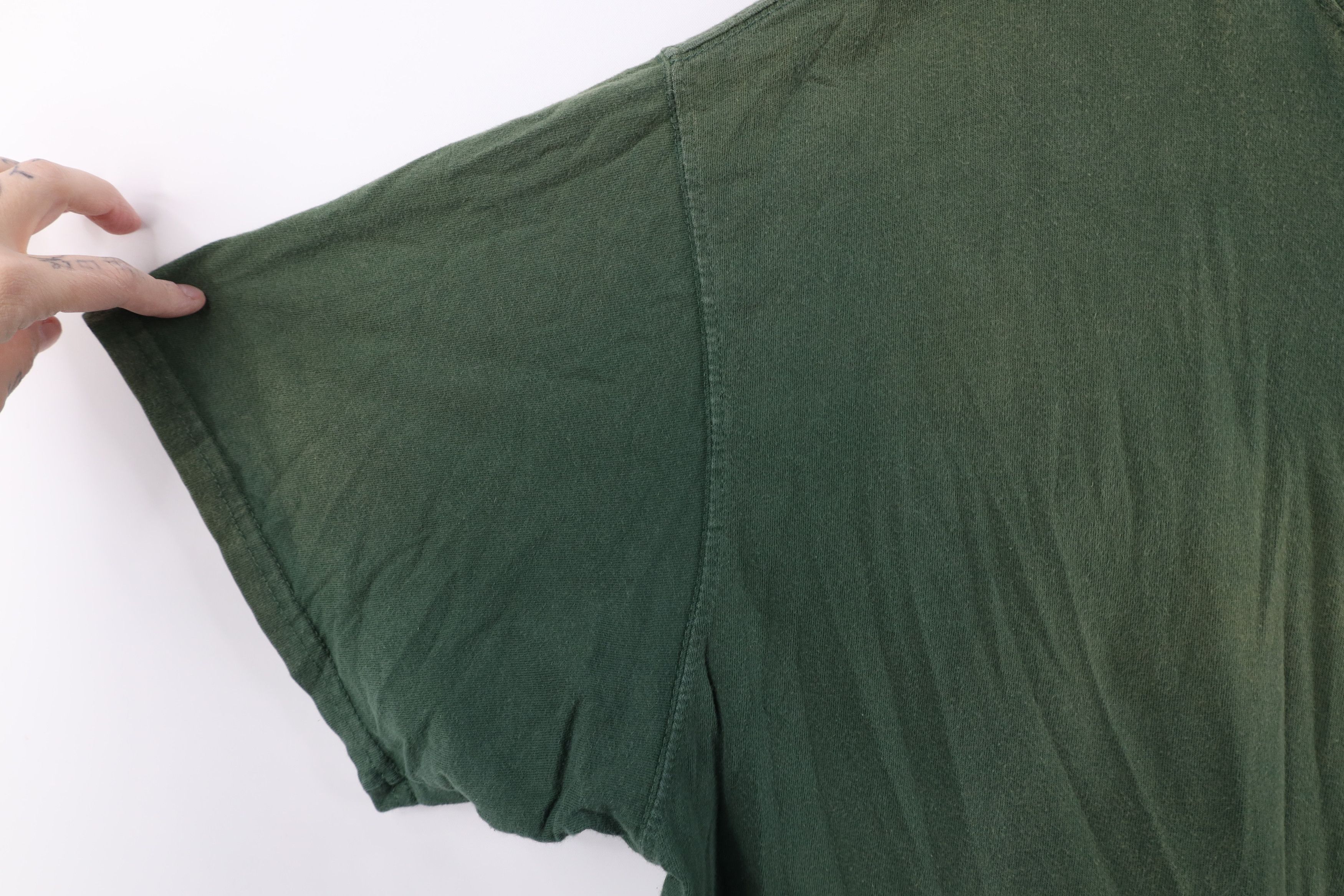 Champion Vintage Y2K Champion Sun Faded Classic Logo T-Shirt Green Size US XXL / EU 58 / 5 - 9 Thumbnail