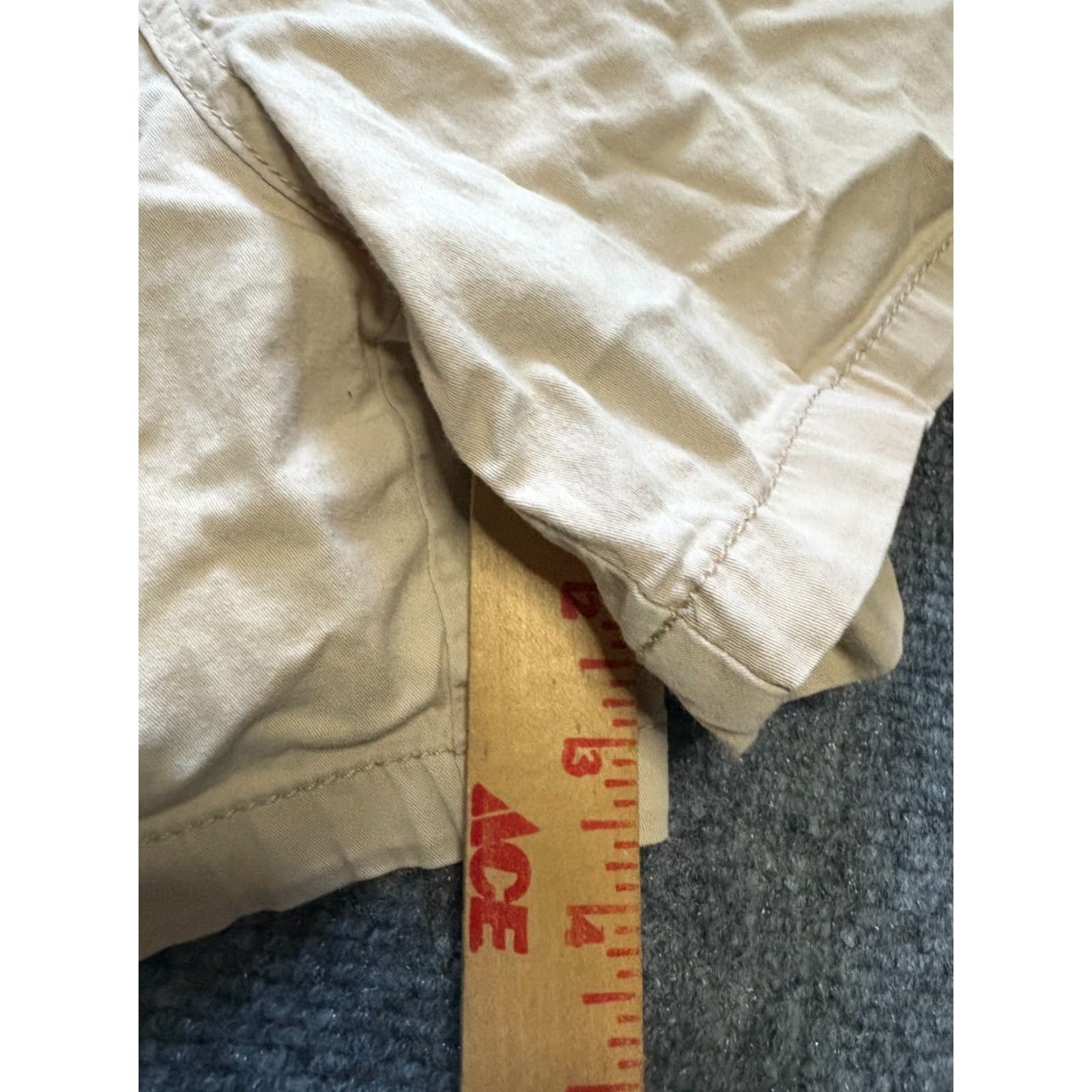 Vintage VINTAGE St Johns Bay Shorts Womens Size 8 Beige Cotton Spandex Size 30" / US 8 / IT 44 - 3 Thumbnail
