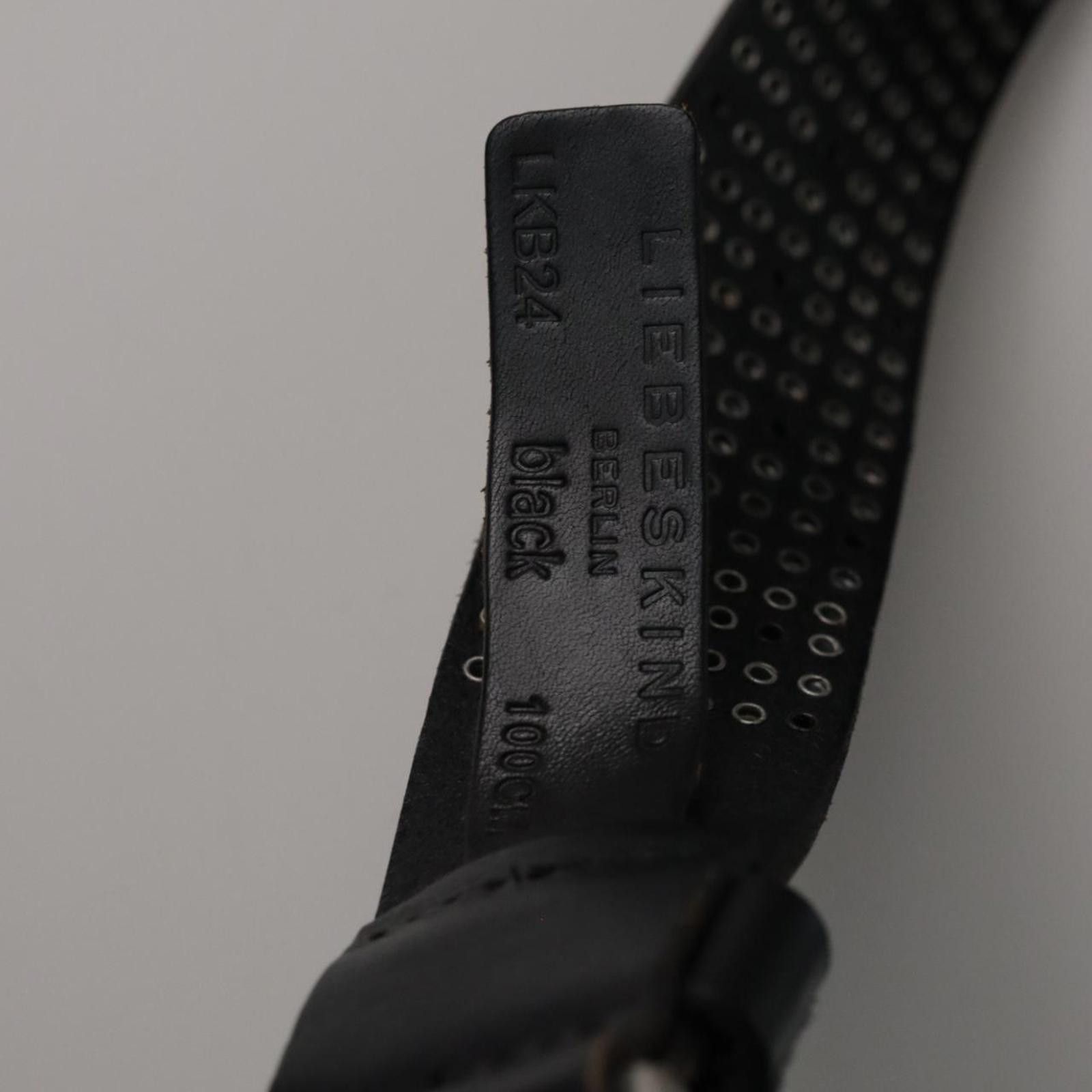LIEBESKIND BERLIN Liebeskind Deadstock Hand Made Studded Pin Buckle Belt Size ONE SIZE - 6 Thumbnail