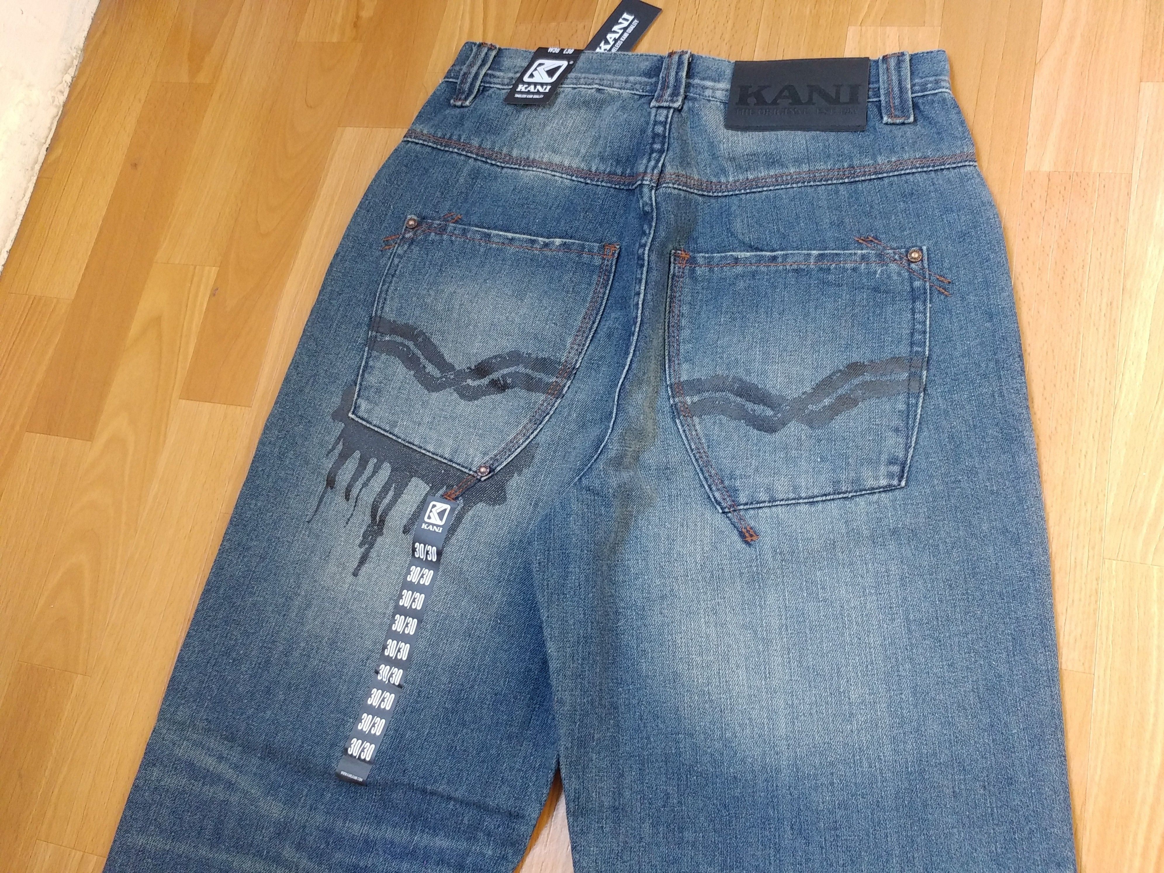 Karl Kani KARL KANI jeans, baggy, vintage Kani jeans, 90s hip hop W 30 Size US 30 / EU 46 - 8 Thumbnail