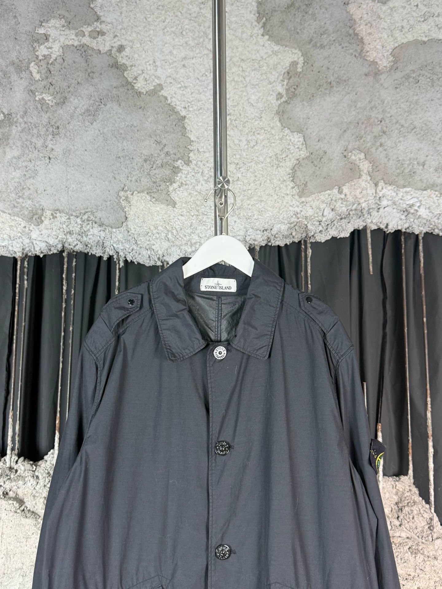 Stone Island Stone Island Long Trench Coat L New Size US L / EU 52-54 / 3 - 2 Thumbnail