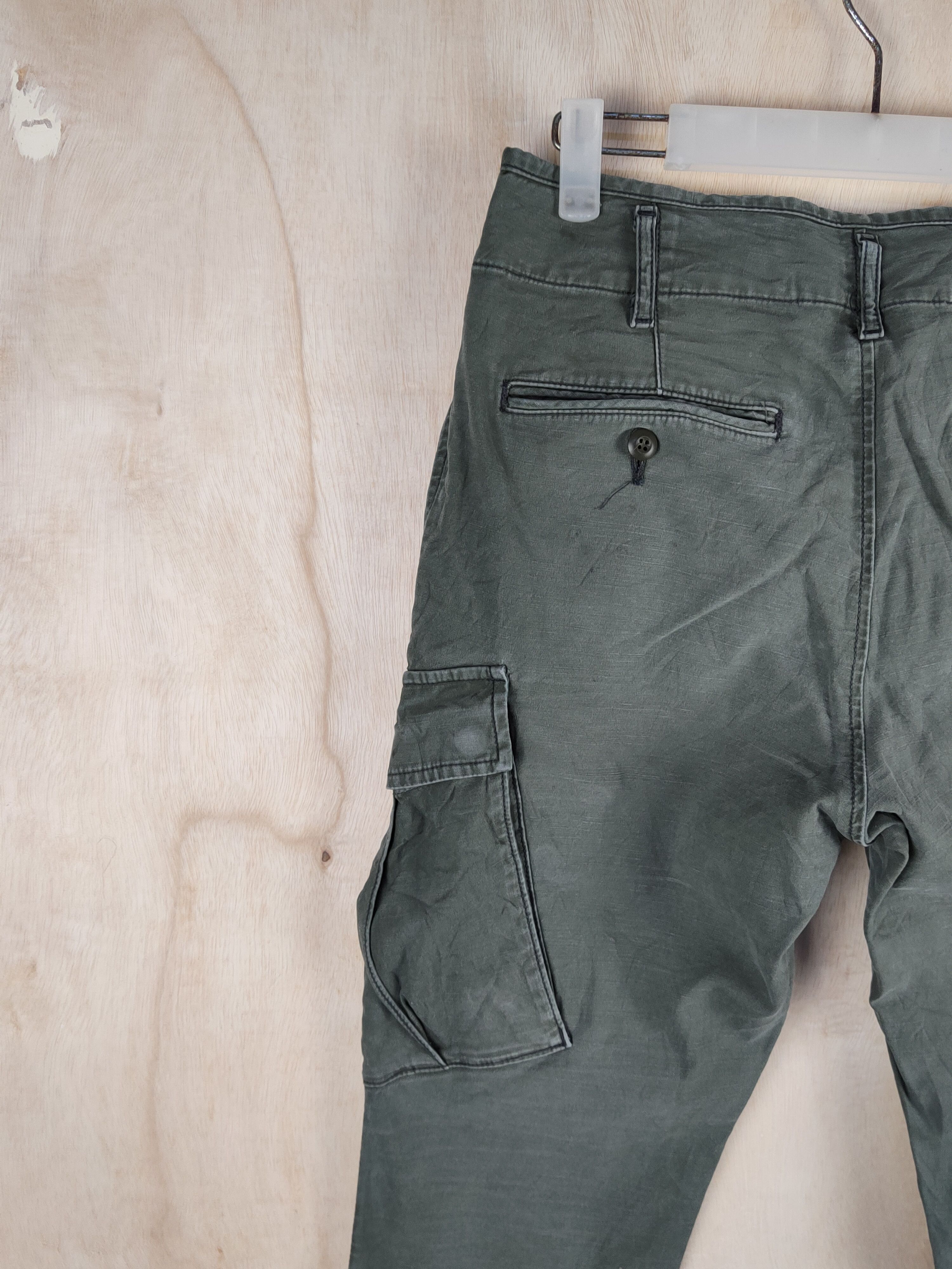 ONES STROKE Ones Stroke Green Multipocket Tactical Cargo Pants #S2407 Size US 28 / EU 44 - 8 Thumbnail