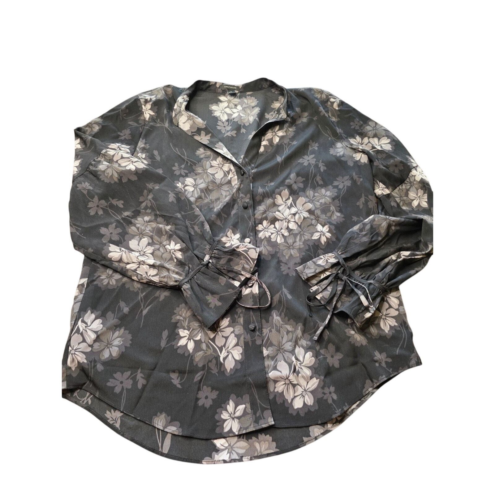 Ann Taylor Ann Taylor Womens Sz S Blouse Sheer Womens Size S / US 4 / IT 40 - 7 Thumbnail
