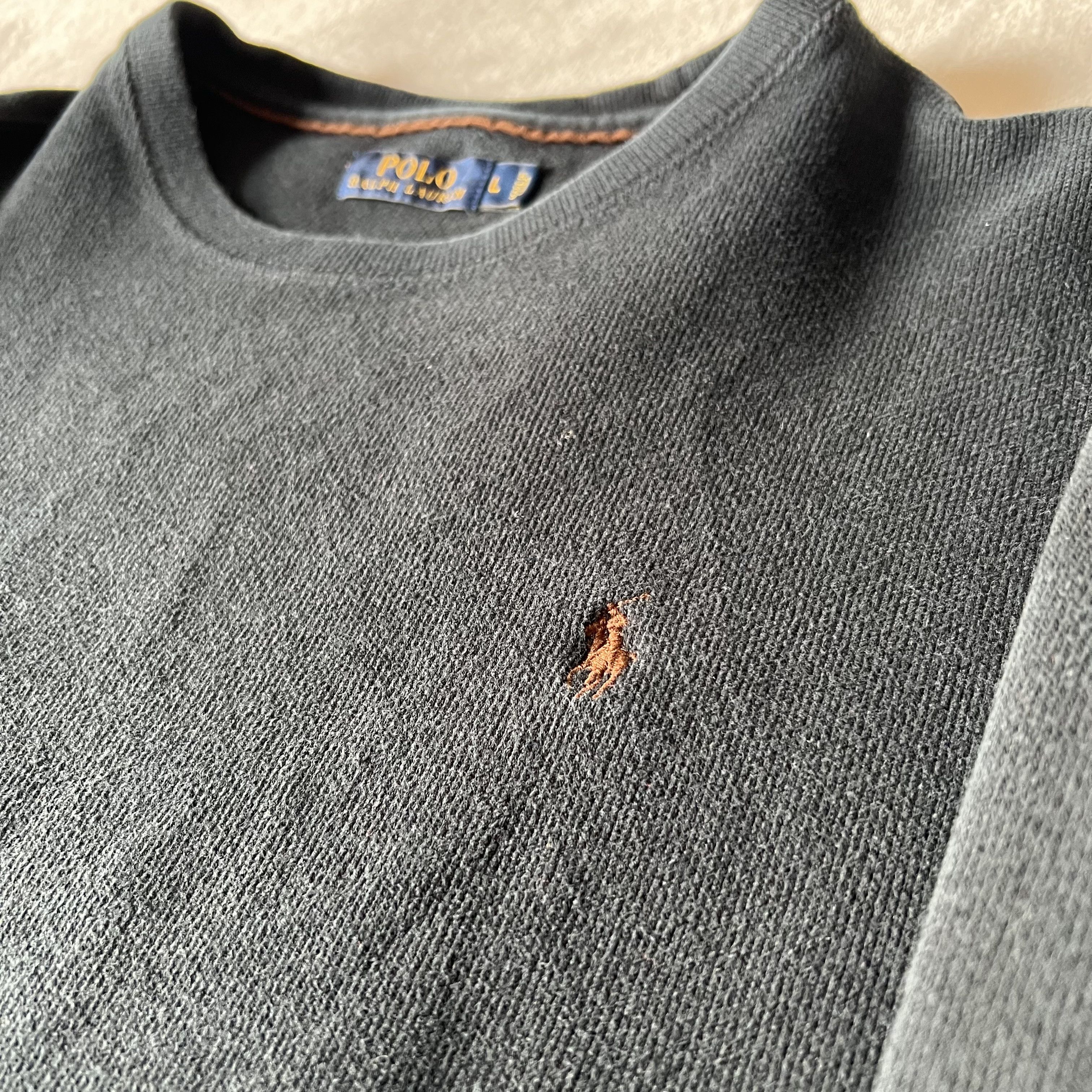 Polo Ralph Lauren Polo Ralph Lauren Mens Vintage Crewneck Sweater Size Large Size US L / EU 52-54 / 3 - 2 Thumbnail