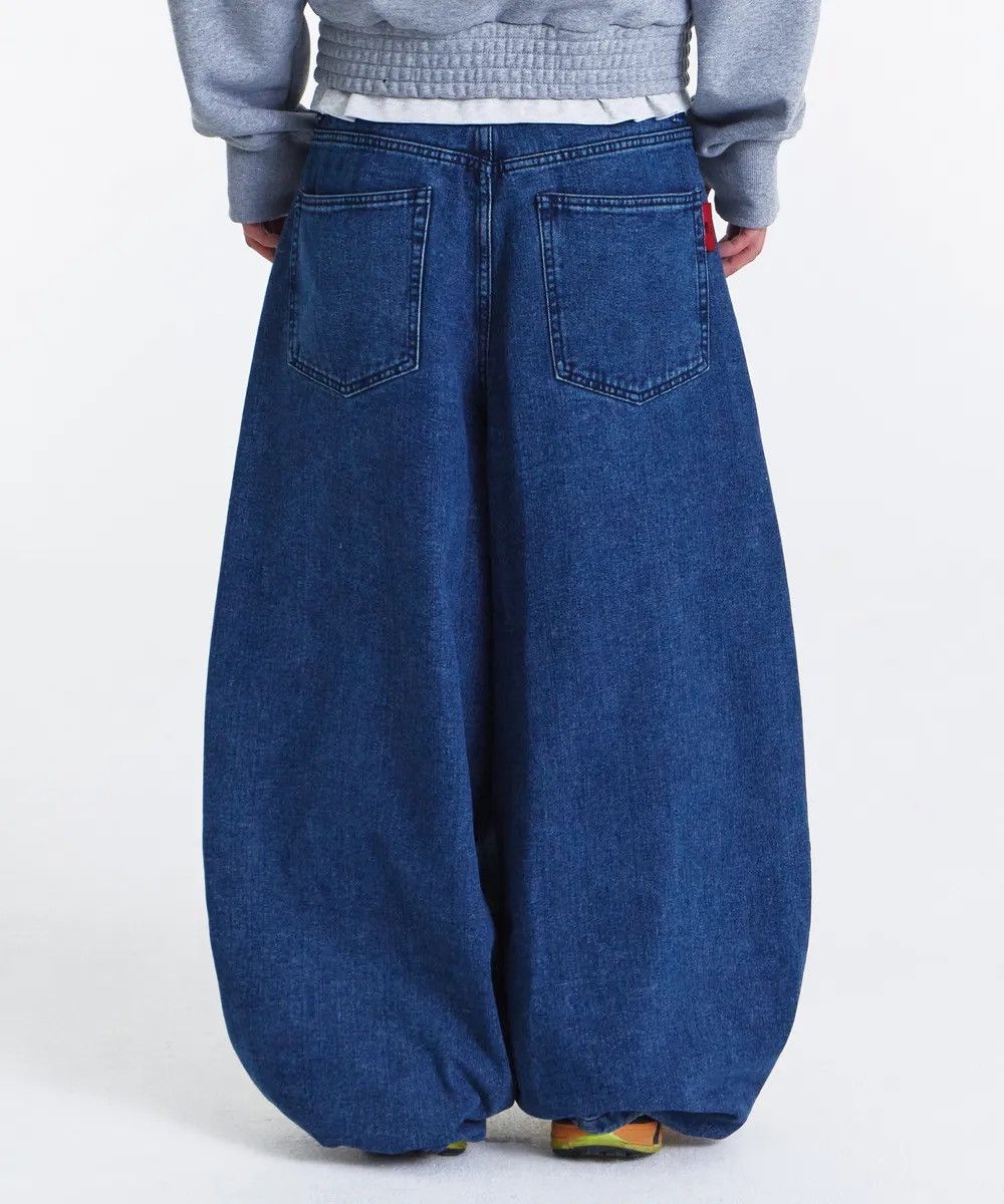 Yohji Yamamoto Kichul heavyweight ballon fit denim pants Size US 30 / EU 46 - 4 Thumbnail