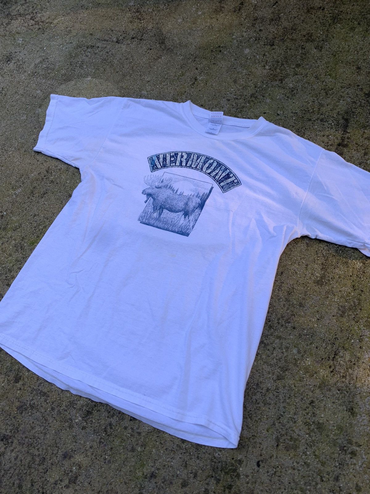 Vintage Vintage Vermont Moose T Shirt Size US L / EU 52-54 / 3 - 2 Thumbnail