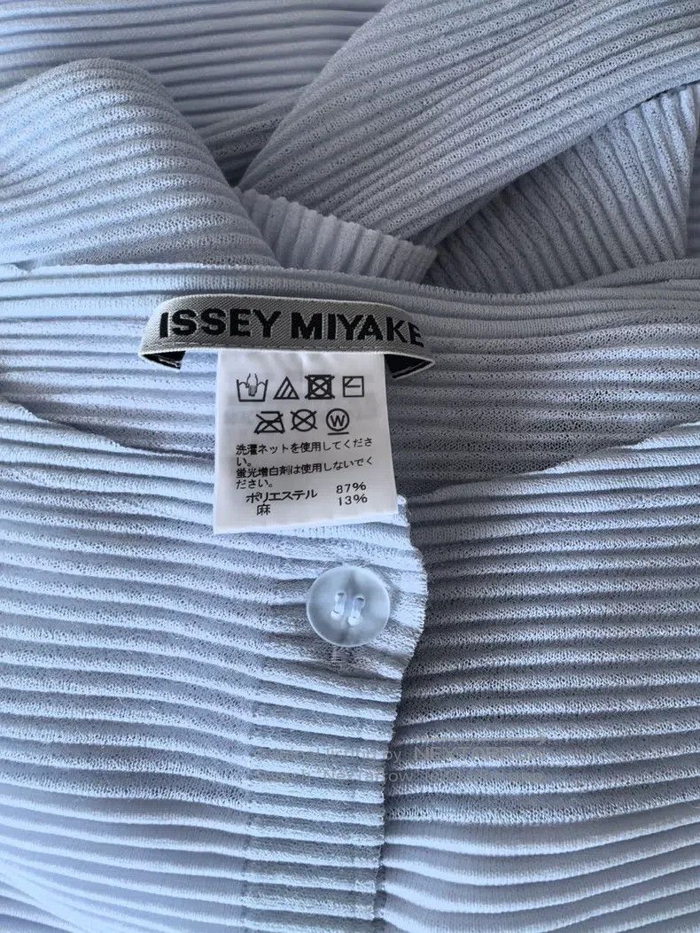 Issey Miyake Issey Miyake Light Blue Coat Size M / US 6-8 / IT 42-44 - 2 Thumbnail