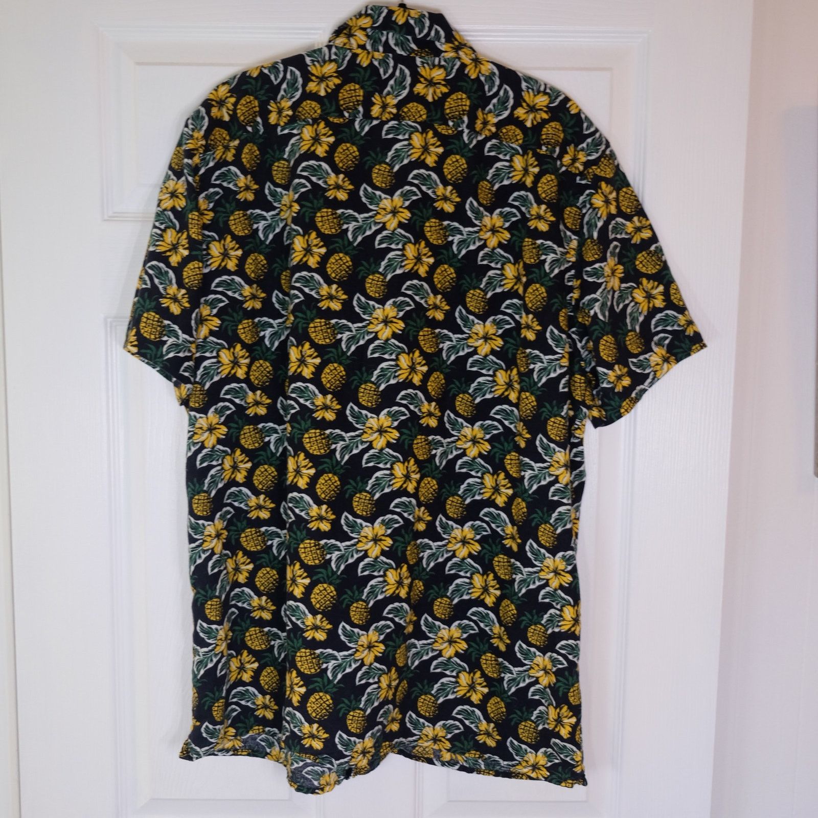 Banana Republic Banana Republic Linen Slim Fit Button Down Hawaiian Shirt XL Size US XL / EU 56 / 4 - 2 Thumbnail