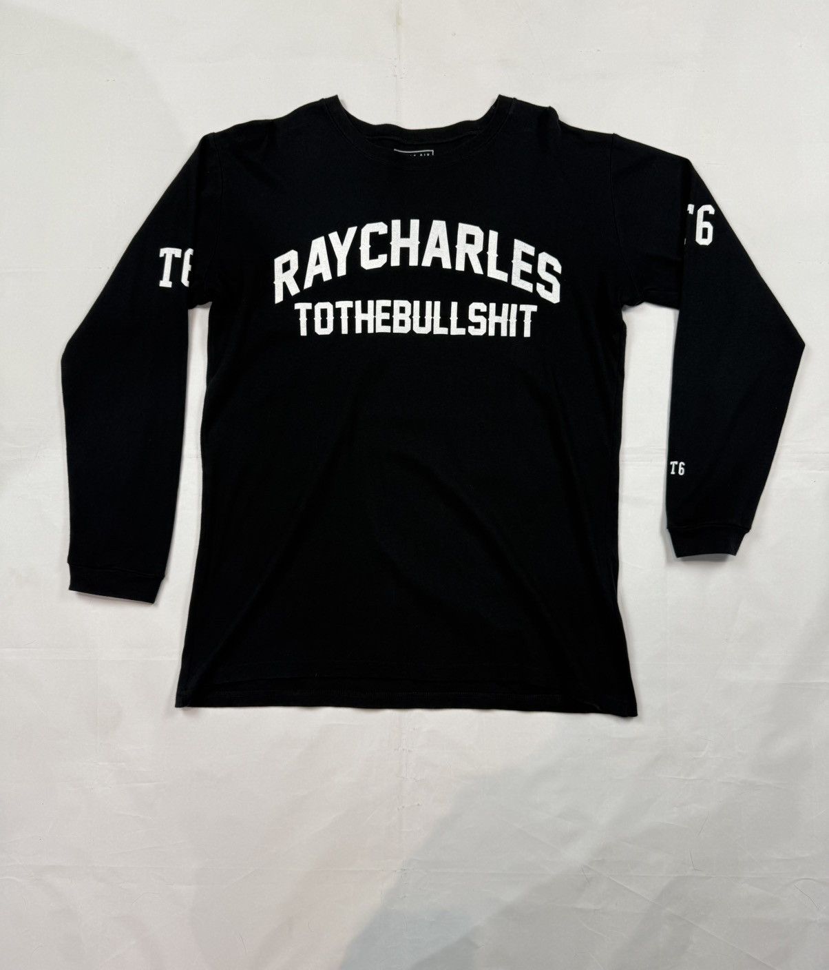 Vintage Triple Six “Ray Charles to the Bullshit” Longsleeve Tee Size US L / EU 52-54 / 3 - 1 Thumbnail
