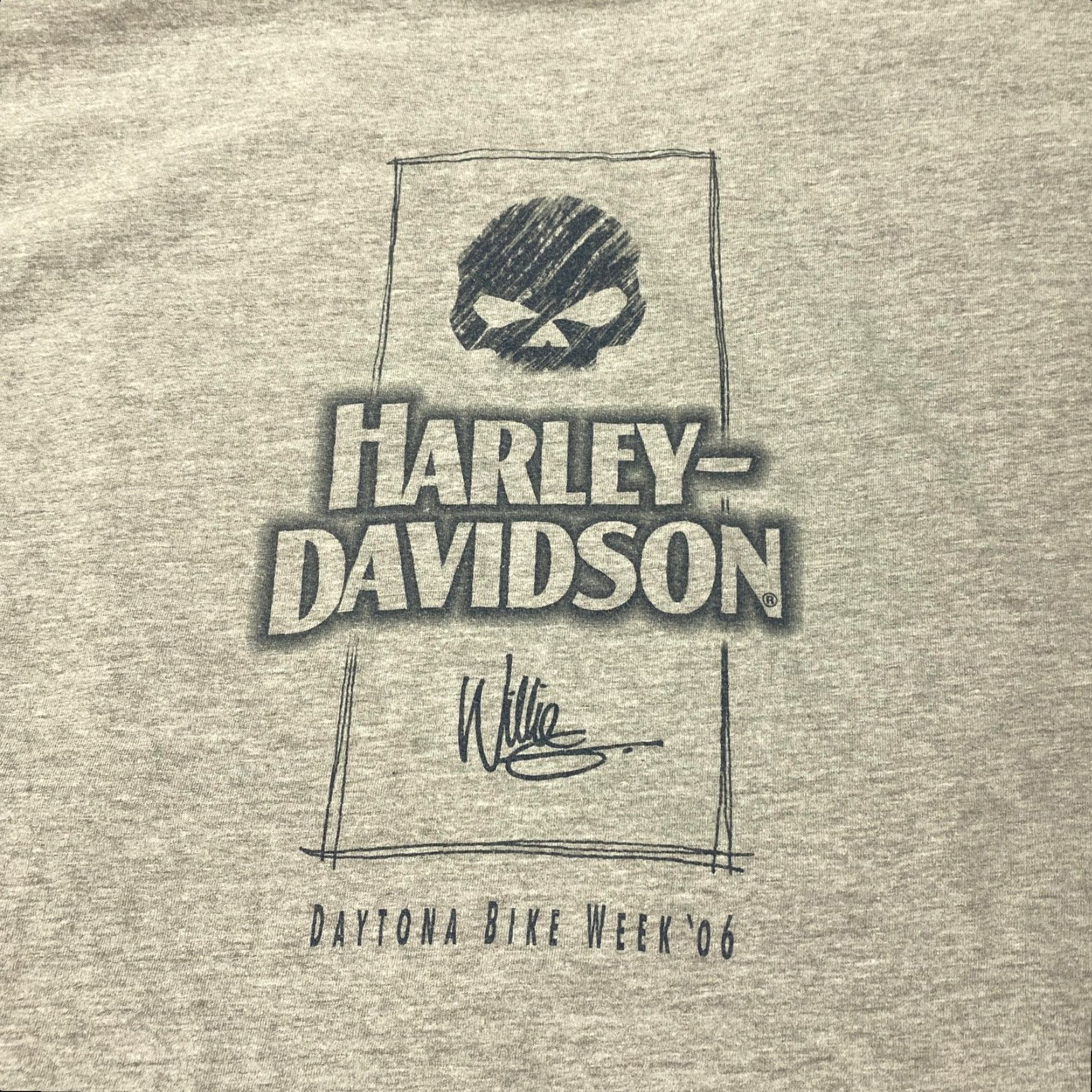Harley Davidson VINTAGE Harley-Davidson Shirt Mens 3XL Gray Daytona Bike Week 2006 Pocket USA Size US XXL / EU 58 / 5 - 4 Thumbnail