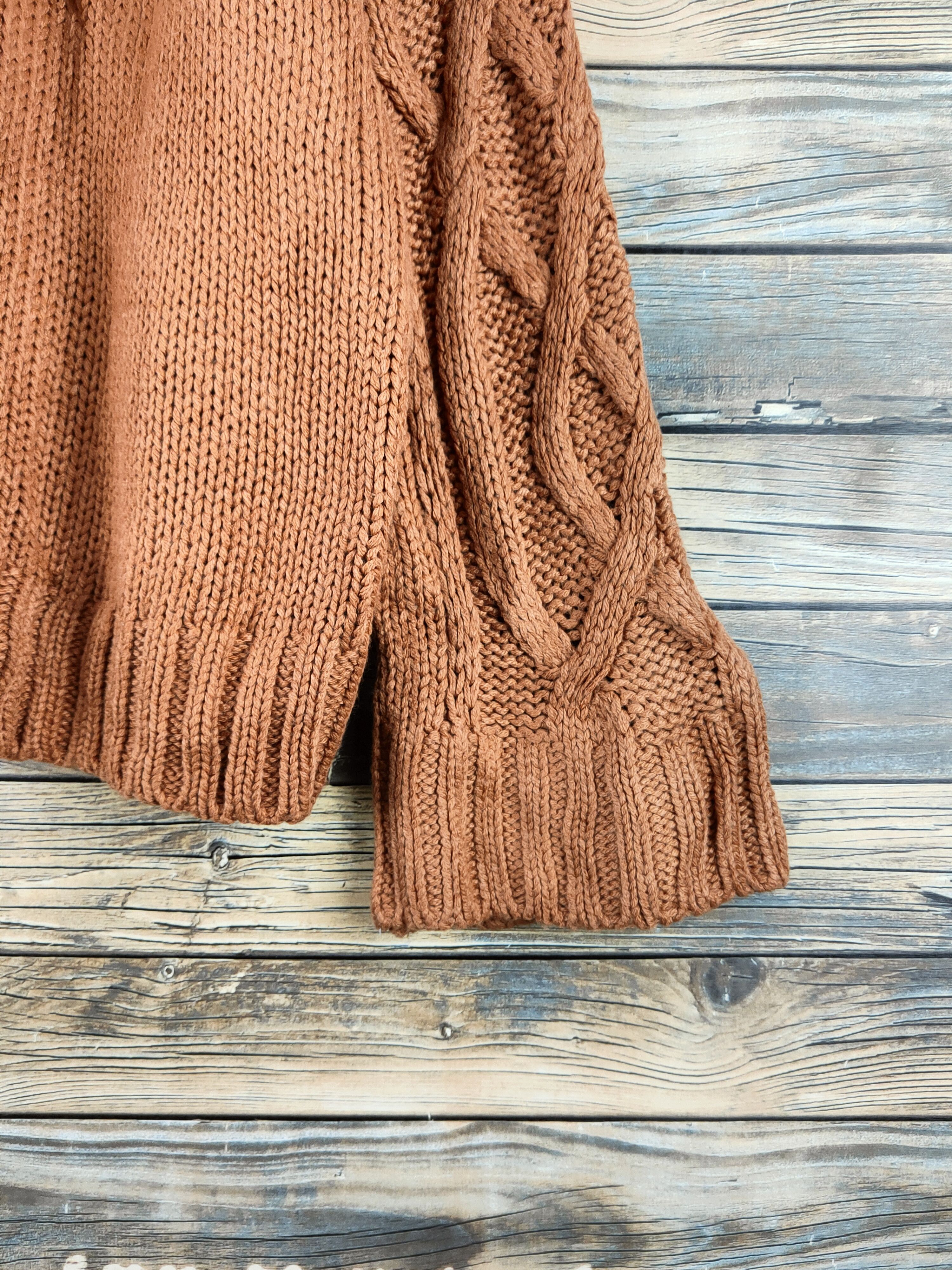 Japanese Brand DL Ney Brown Knitwear Cardigan #46-146 Size M / US 6-8 / IT 42-44 - 6 Thumbnail