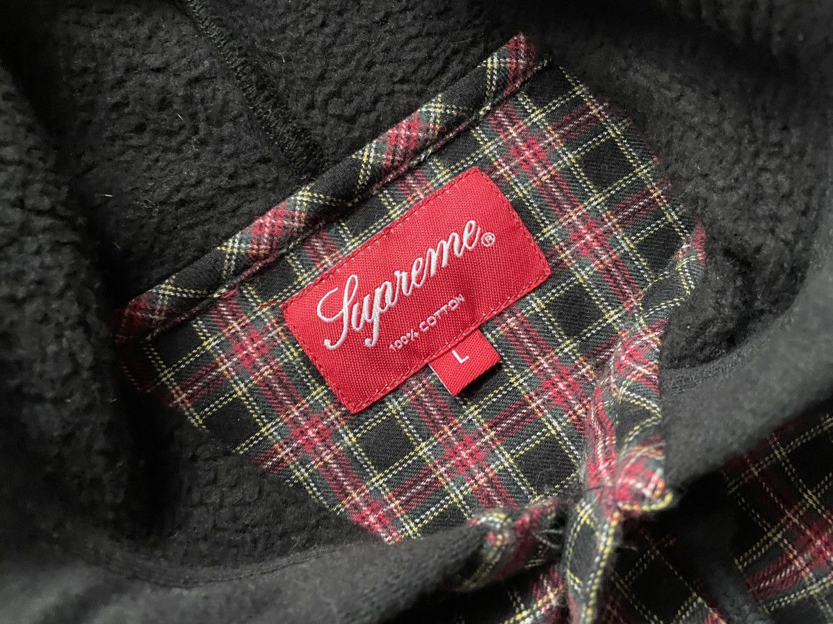Supreme Supreme SS14 Hooded Flannel Shirt Size US L / EU 52-54 / 3 - 5 Thumbnail