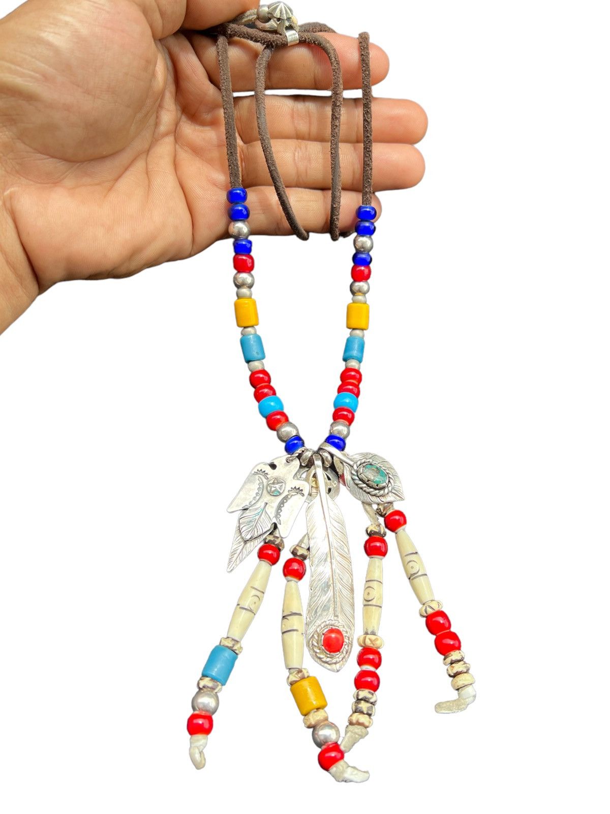 John Mayer 🔥2NP Mfg. Co.🇲🇾 Feather Necklace John Mayer Sean Wotherspoon Size ONE SIZE - 7 Thumbnail