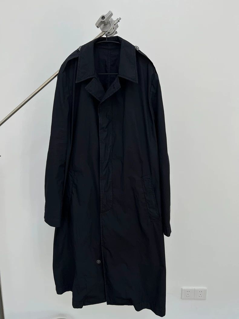 driesnvan noten Thin black trench coat 2503-Nextarrow