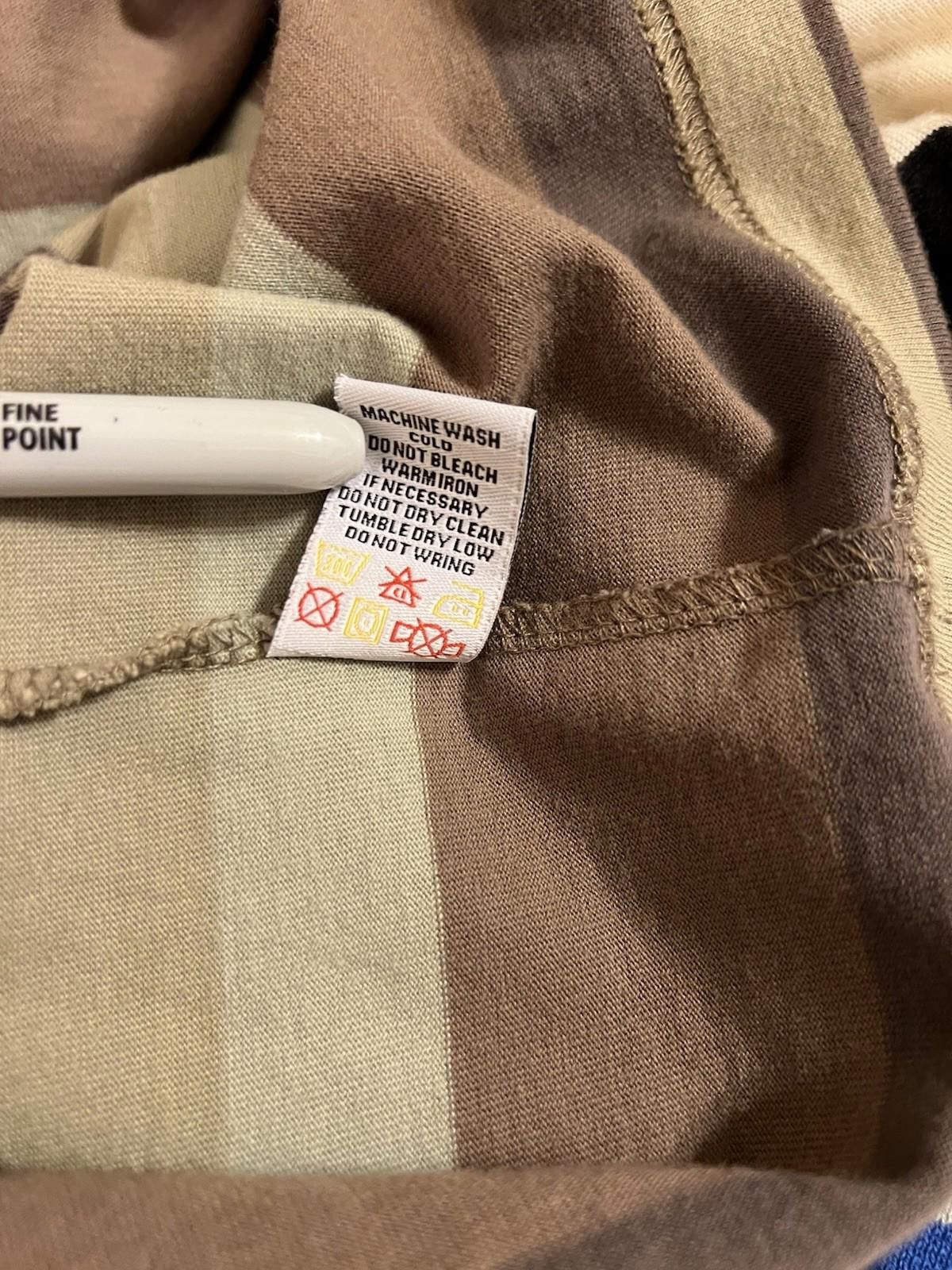 Stussy Pre-Owned Vintage Stussy Long Sleeve Polo Medium Brown Size US M / EU 48-50 / 2 - 8 Thumbnail