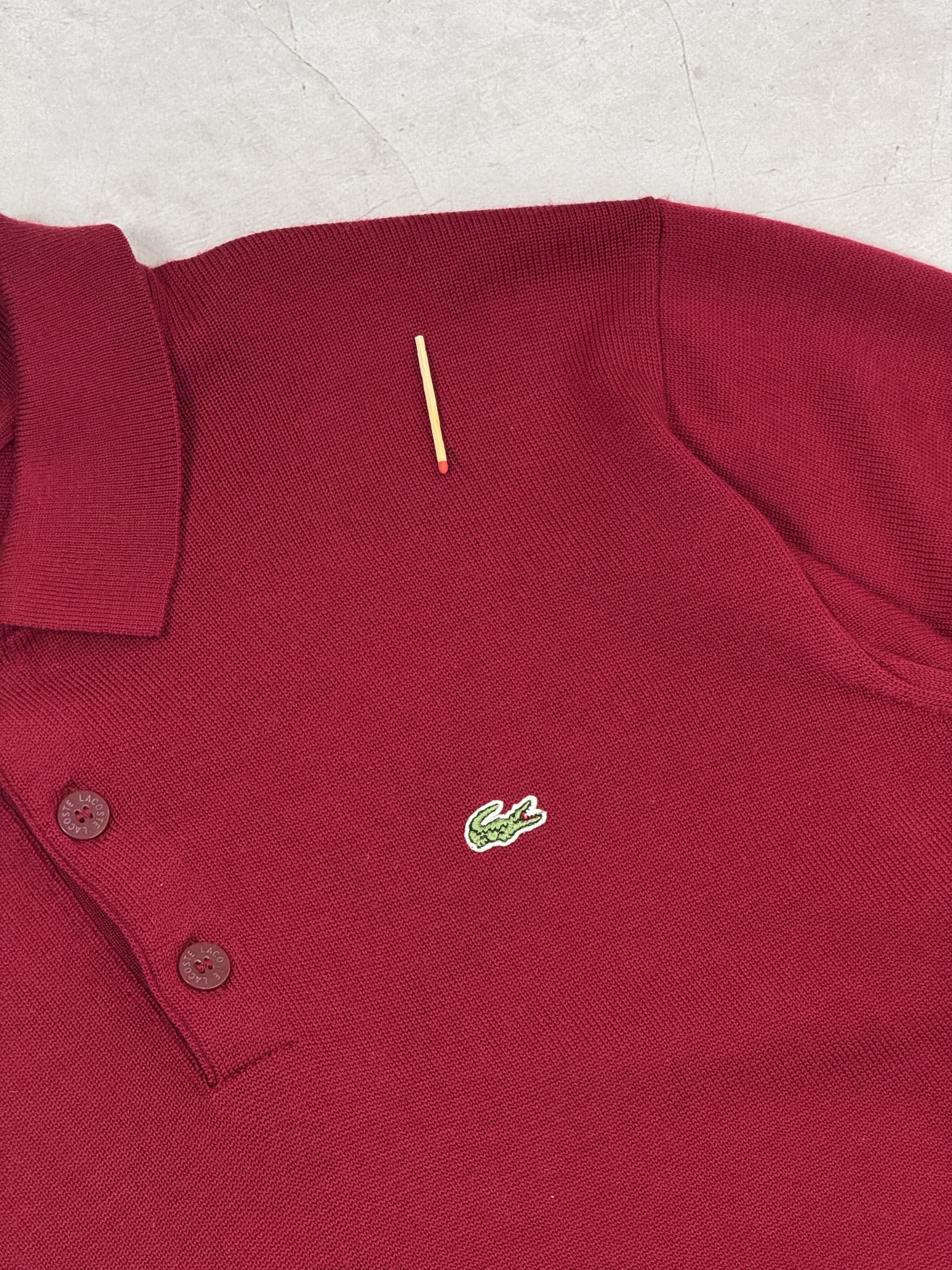 Lacoste Vintage Lacoste Sweater Pullover Jumper Wool Size US M / EU 48-50 / 2 - 5 Thumbnail