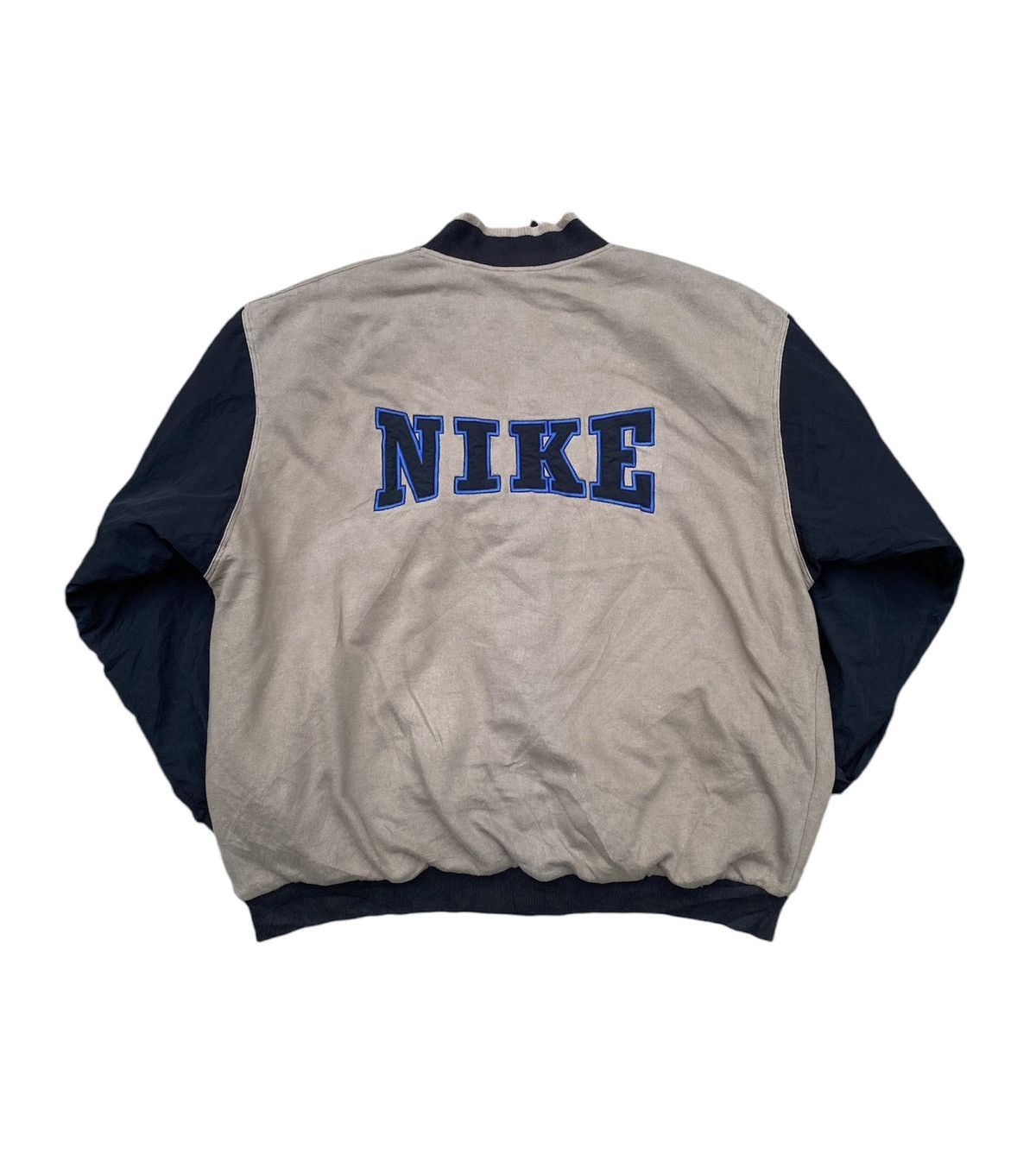 1990s - Vintage Nike Spellout Logo Varsity Jacket