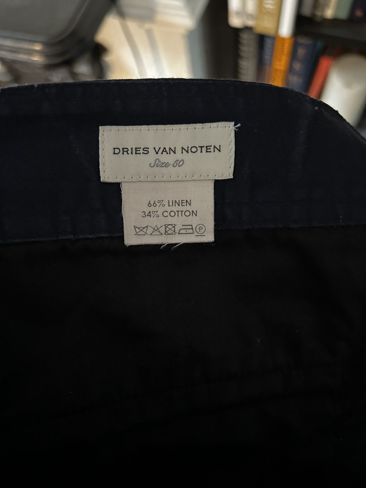 Dries Van Noten Dries Van Noten Linen/Cotton blend cargos Size US 35 - 3 Thumbnail