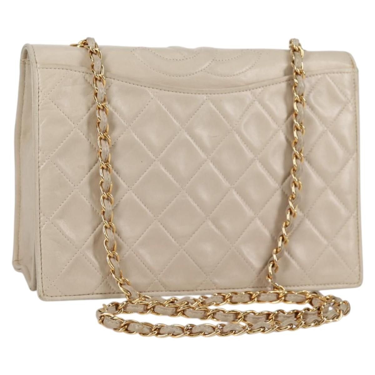 Chanel Chanel Vintage Tassel Flap Bag Quilted Lambskin Size ONE SIZE - 1 Thumbnail