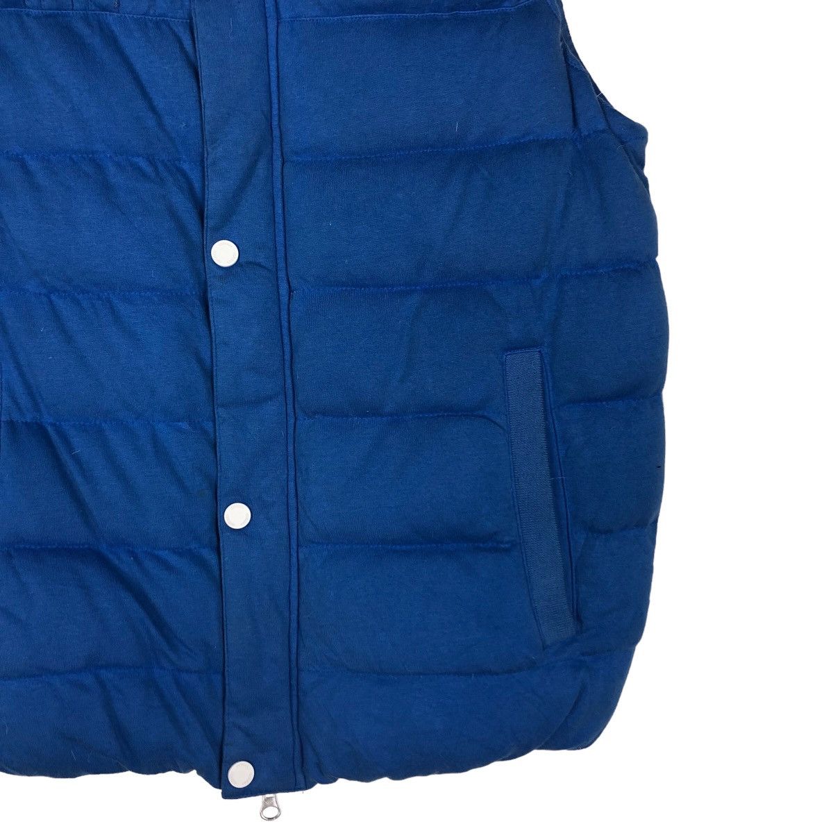 Adidas 🔥Vintage Tanktop Vest Puffer Biker Adidas Baby Blue Size US M / EU 48-50 / 2 - 5 Thumbnail