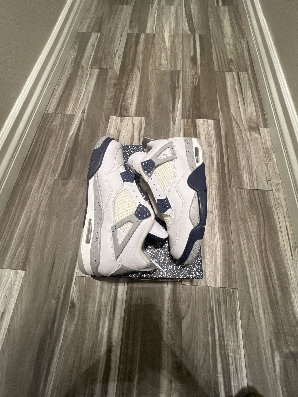 Jordan Brand Jordan 4 Midnight Navy Size US 8.5 / EU 41-42 - 3 Thumbnail