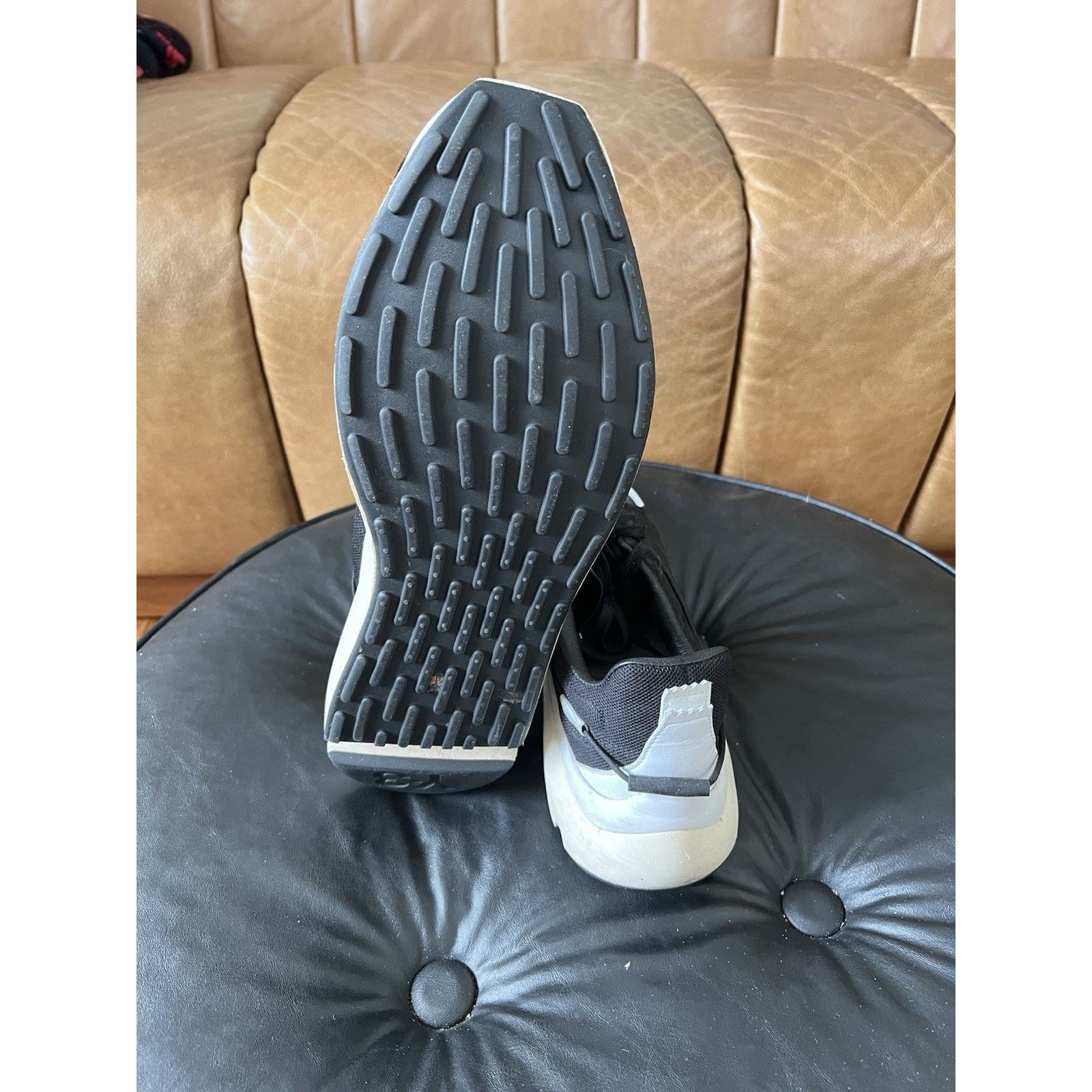 Adidas Size 12 - adidas Y-3 Shiku Run Black Size US 12 / EU 45 - 7 Thumbnail