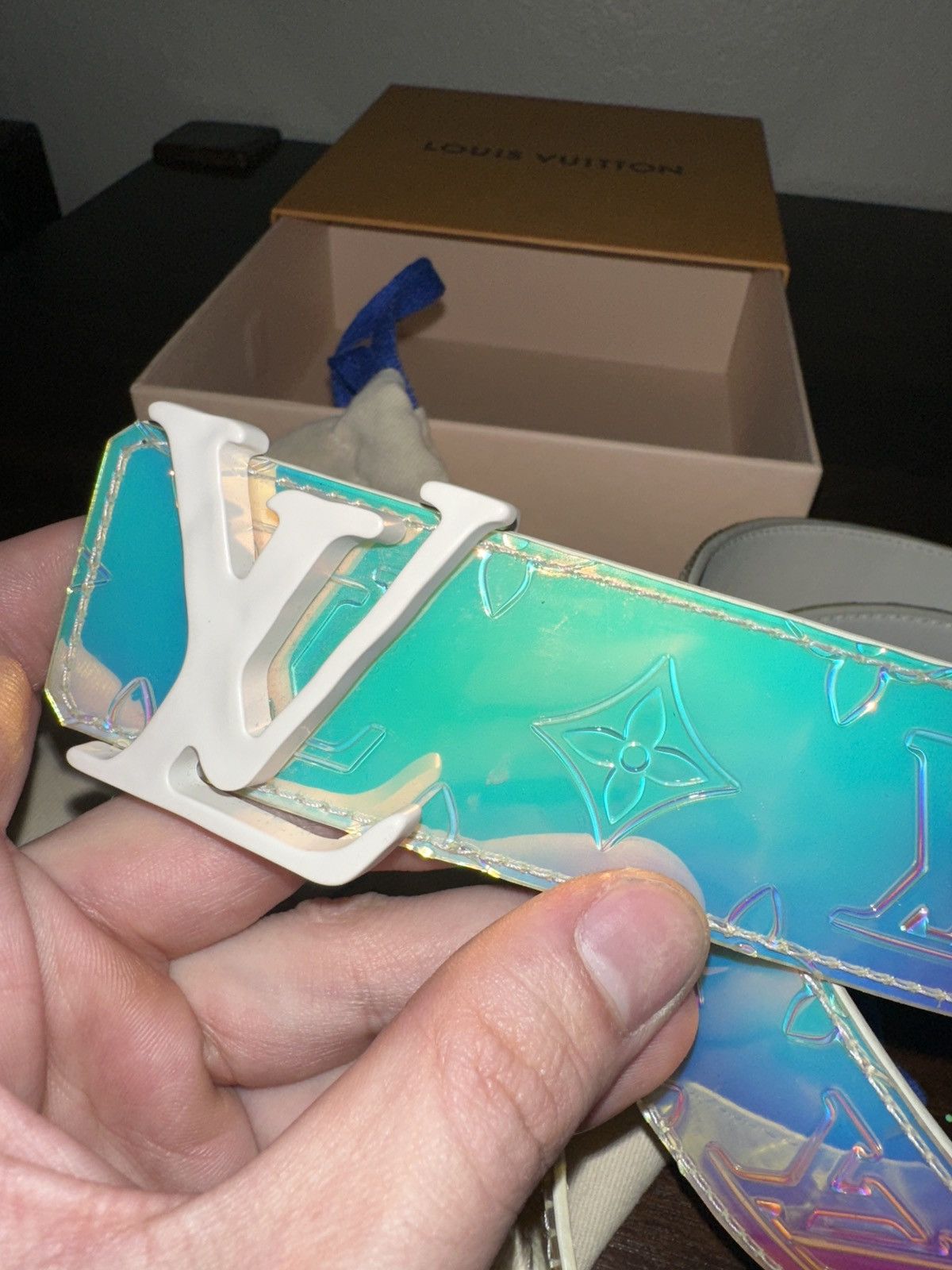 Louis Vuitton Prism Belt Virgil Abloh