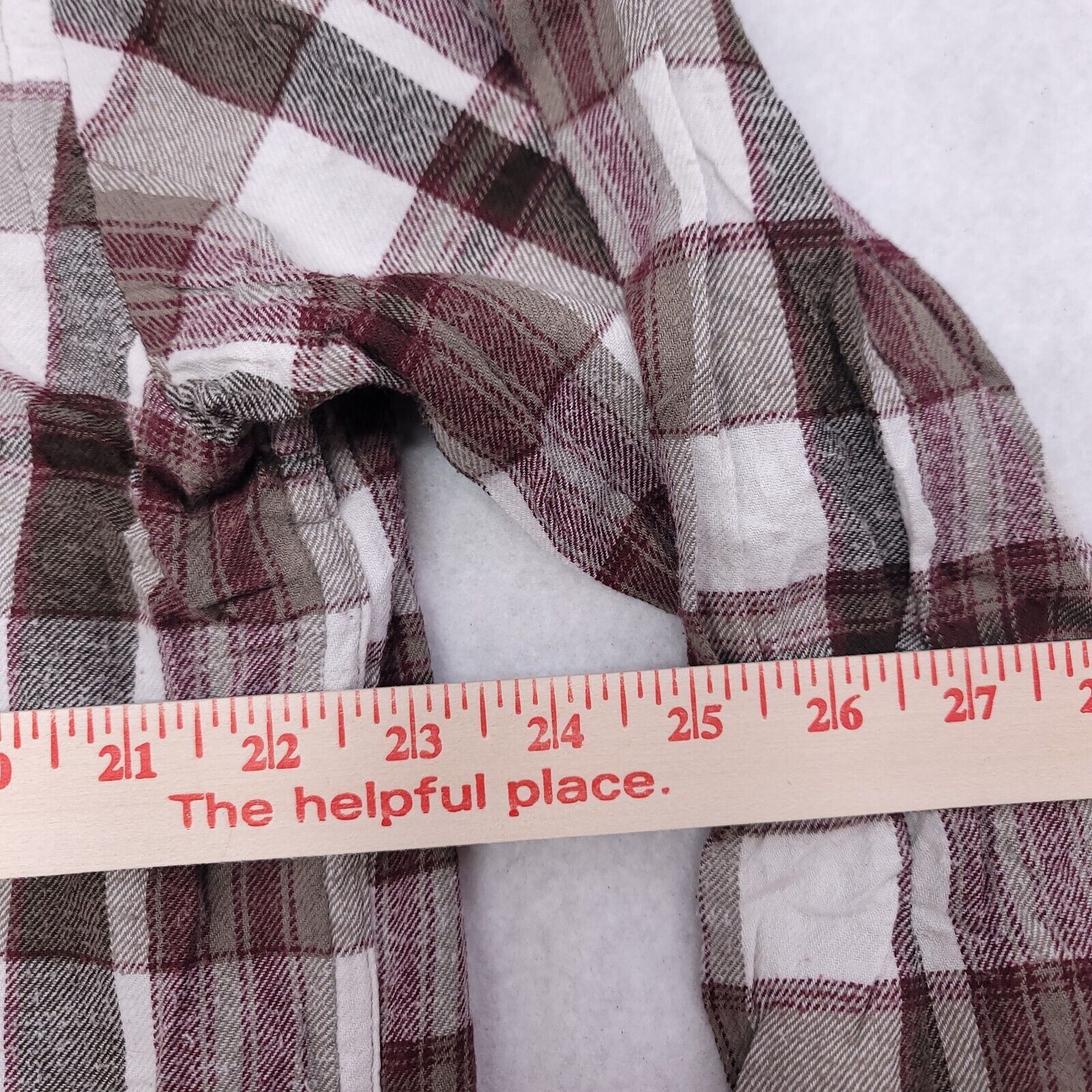 Croft & Barrow Croft & Barrow Tartan Flannel Shirt Mens Size Large L Green Size US L / EU 52-54 / 3 - 8 Thumbnail