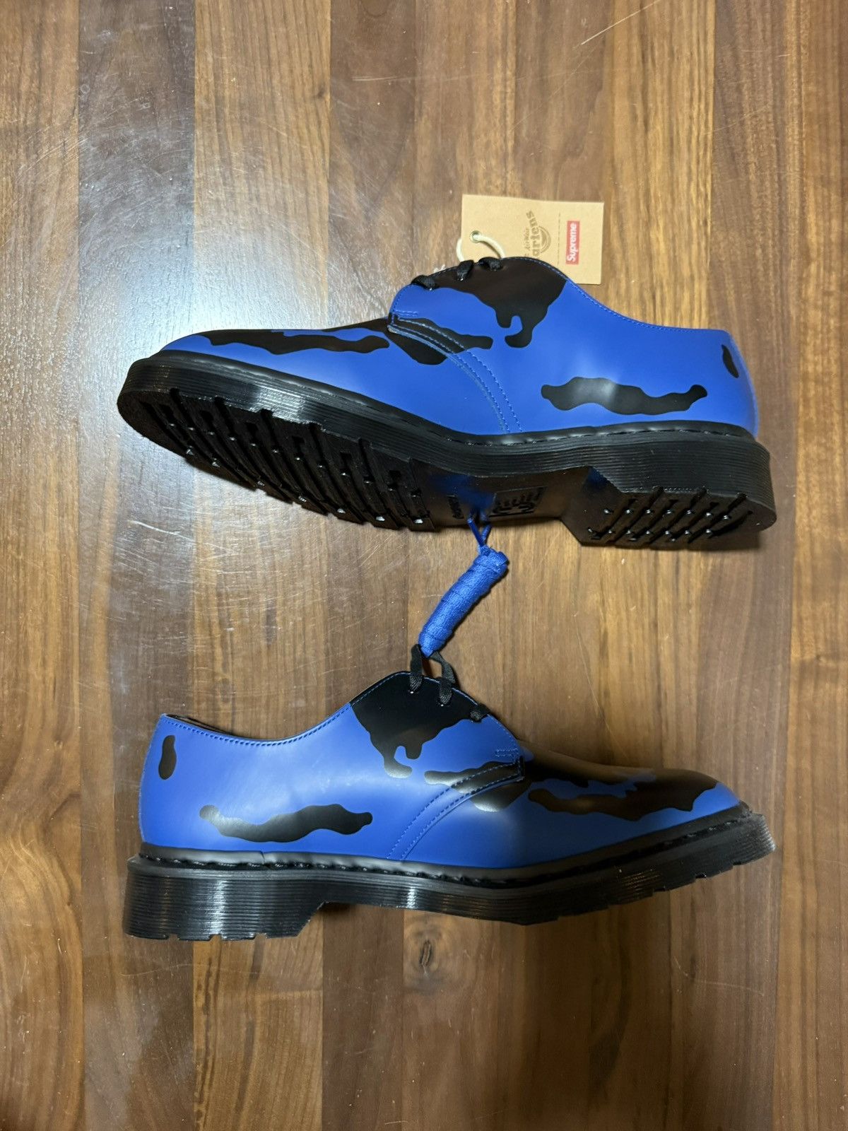 Dr. Martens × Supreme SUPREME®/DR. MARTENS® 1461 3-EYE SHOE Royal Skull FW25 11 Size US 11 / EU 44 - 3 Thumbnail