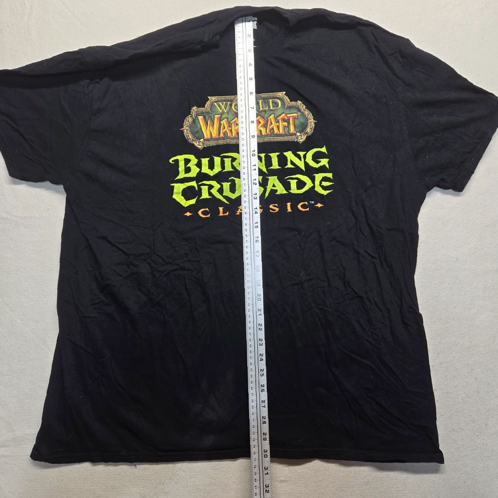Vintage Fanatics World of Warcraft Burning Crusade Classic T-Shirt Adult Men's 2XL Black Short Sleeve Crew Neck Retro Cosplay Size US XXL / EU 58 / 5 - 5 Thumbnail