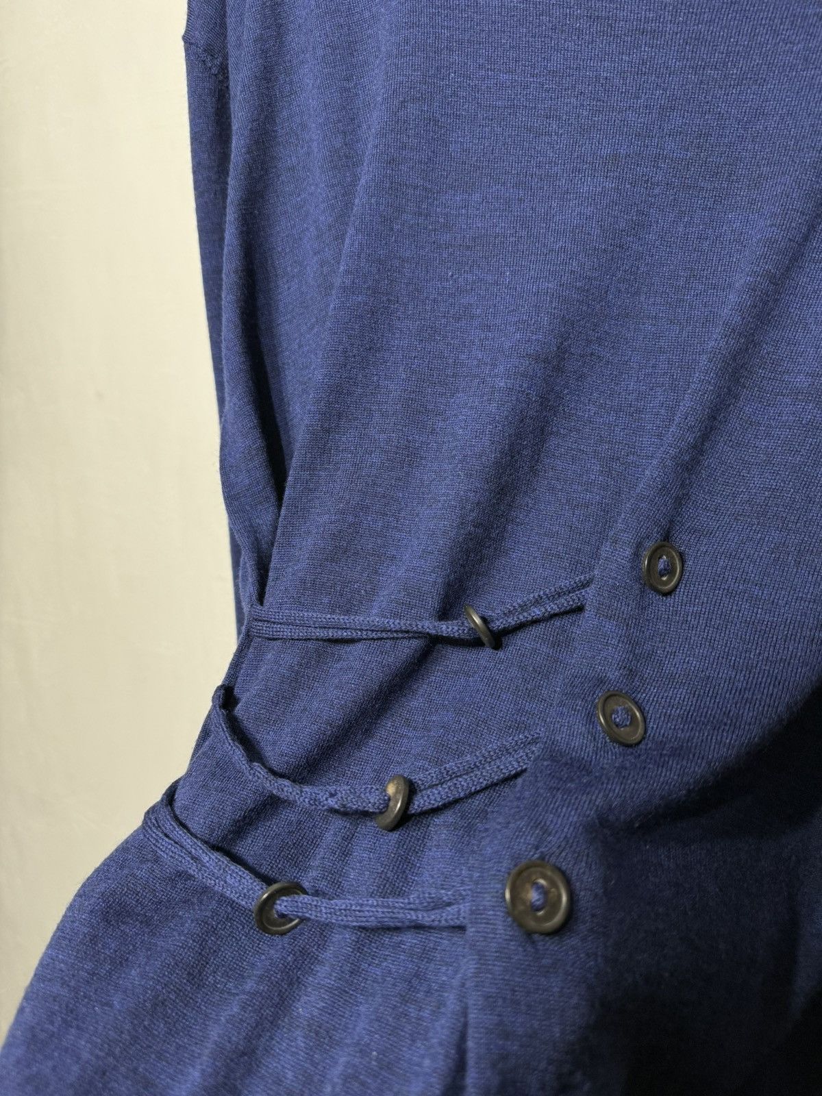 A.F. Vandevorst Vintage A. F. VANDEVORST Asymmetric Merino Wool Sweater Top Size ONE SIZE - 3 Thumbnail