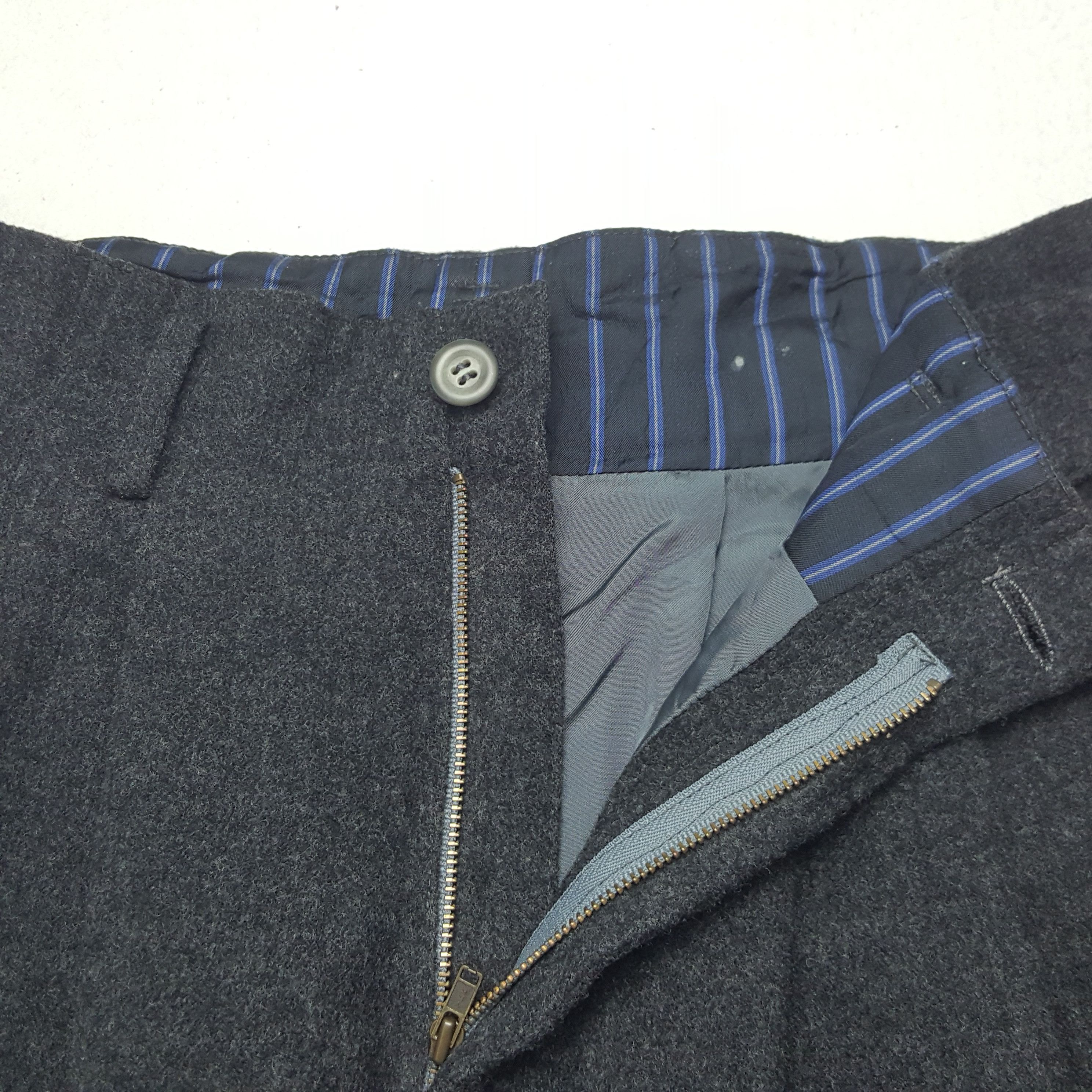 Hai Sporting Gear × Issey Miyake × Vintage Vintage Hai Sporting Gear by Issey Miyake Wool Short Pants Size US 27 - 4 Thumbnail