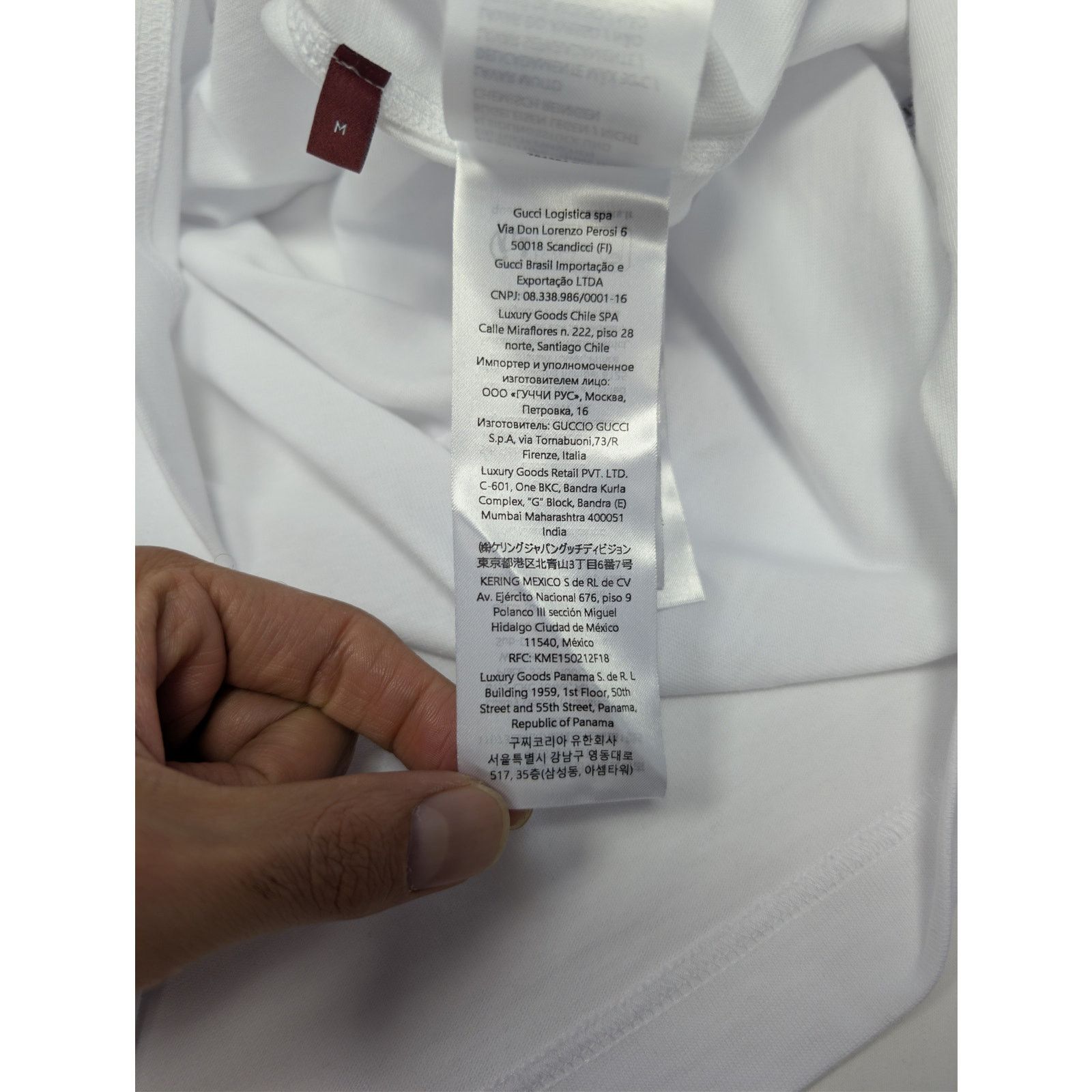 Gucci o1rshd1 Q:2 / Logo-Print Cotton Jersey T-shirt in White Size US M / EU 48-50 / 2 - 19 Thumbnail