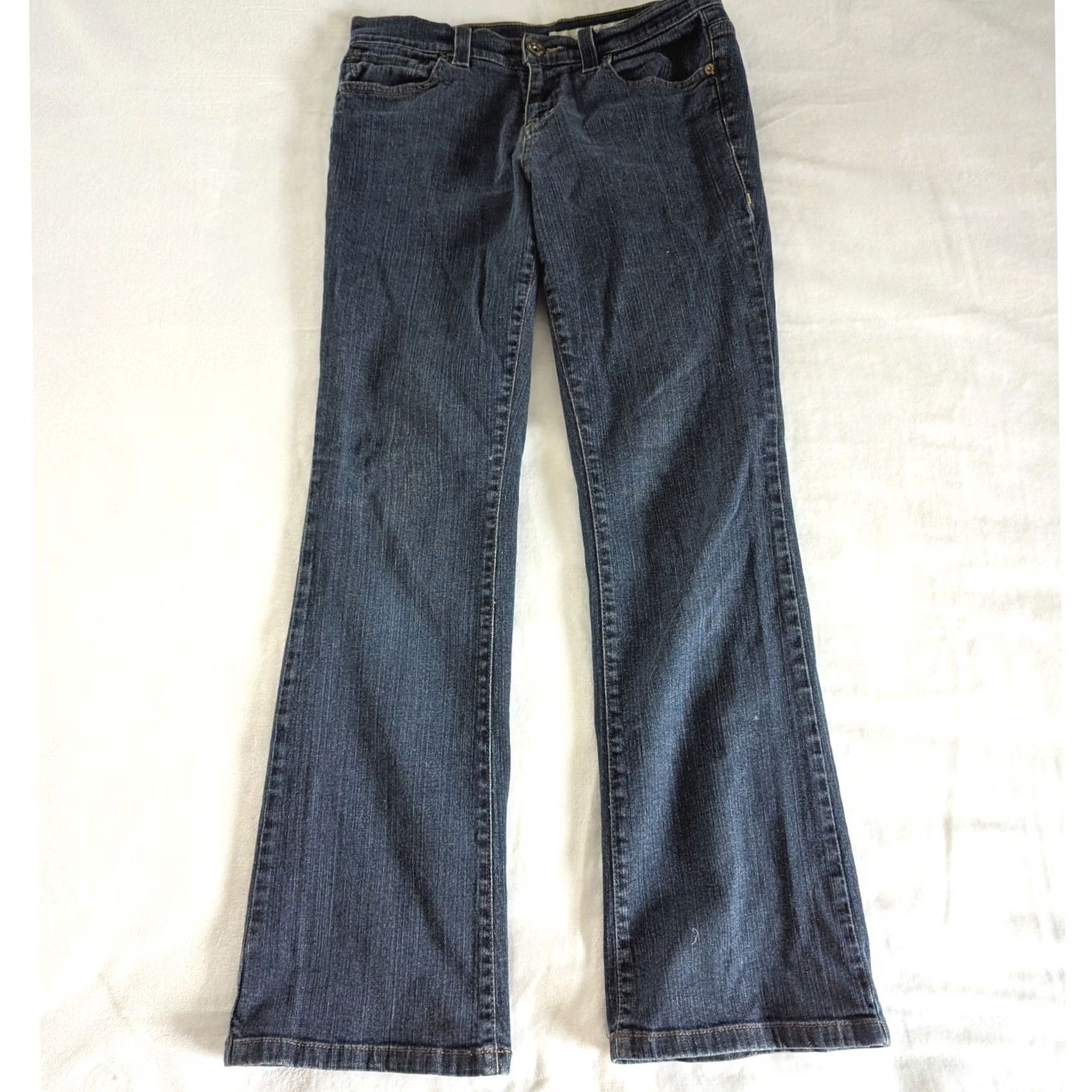 DKNY DKNY Jeans Bootcut Denim Dark Wash Women's 8R Mid Rise Flare Pockets Retro Jeans Women's Size 30" / US 8 / IT 44 - 3 Thumbnail