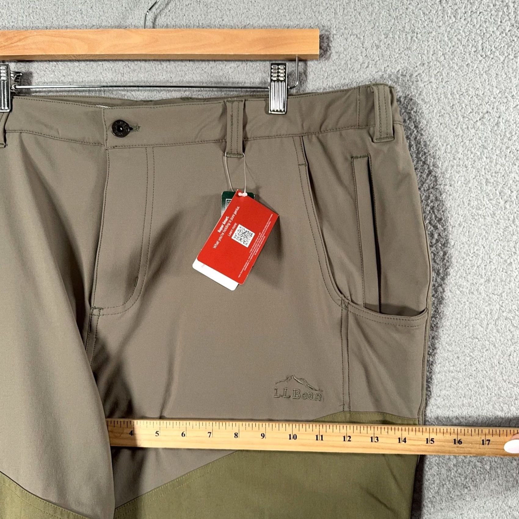 Vintage LL Bean Mens Pants 40x31 Ash Dark Mush Up Pro Nylon Briar Field Brush Size US 40 / EU 56 - 7 Thumbnail