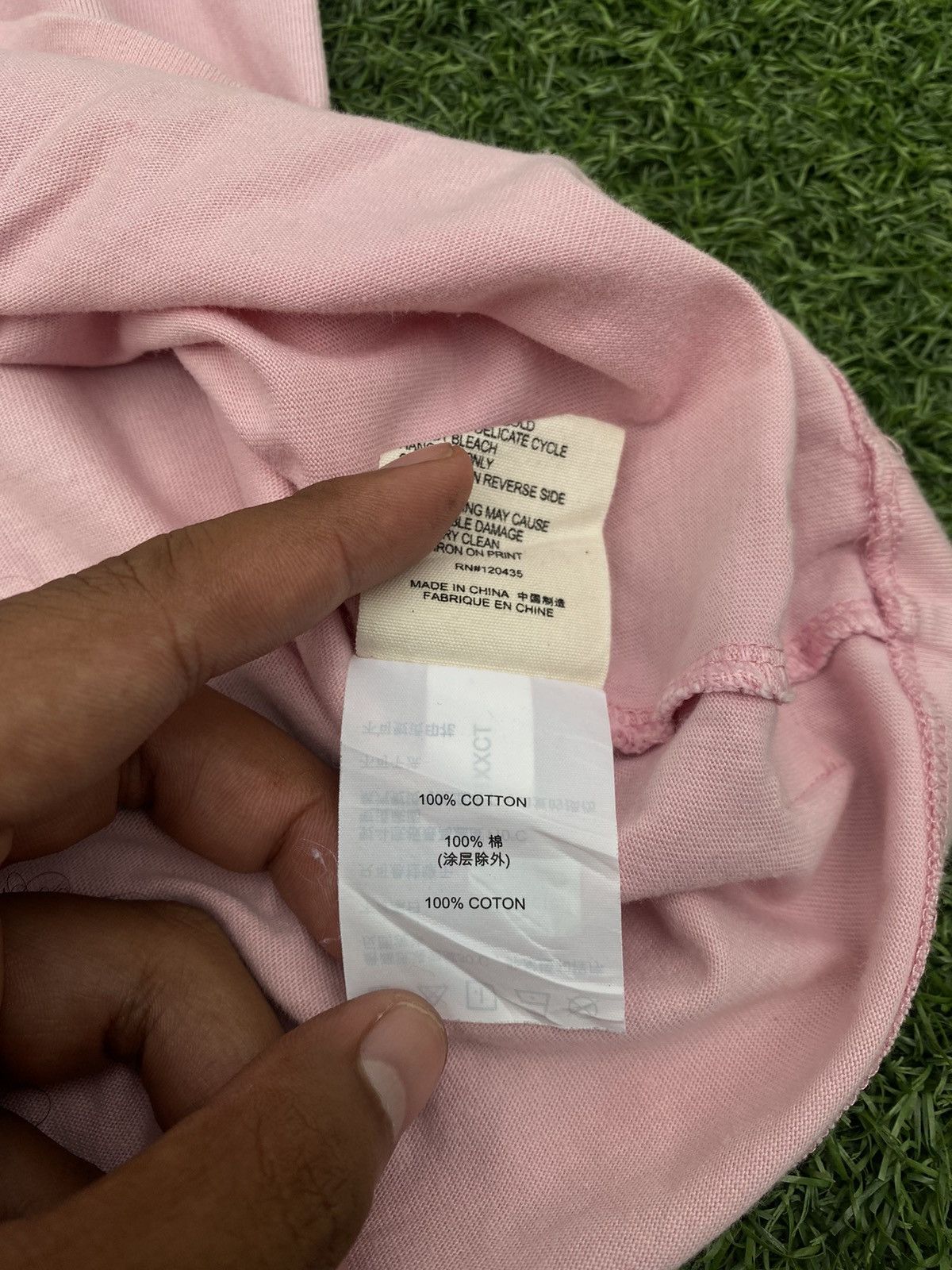 Evisu × Palace EVISU X PALACE BIG LOGO SEAGULL PINK T SHIRT Size US XL / EU 56 / 4 - 7 Thumbnail