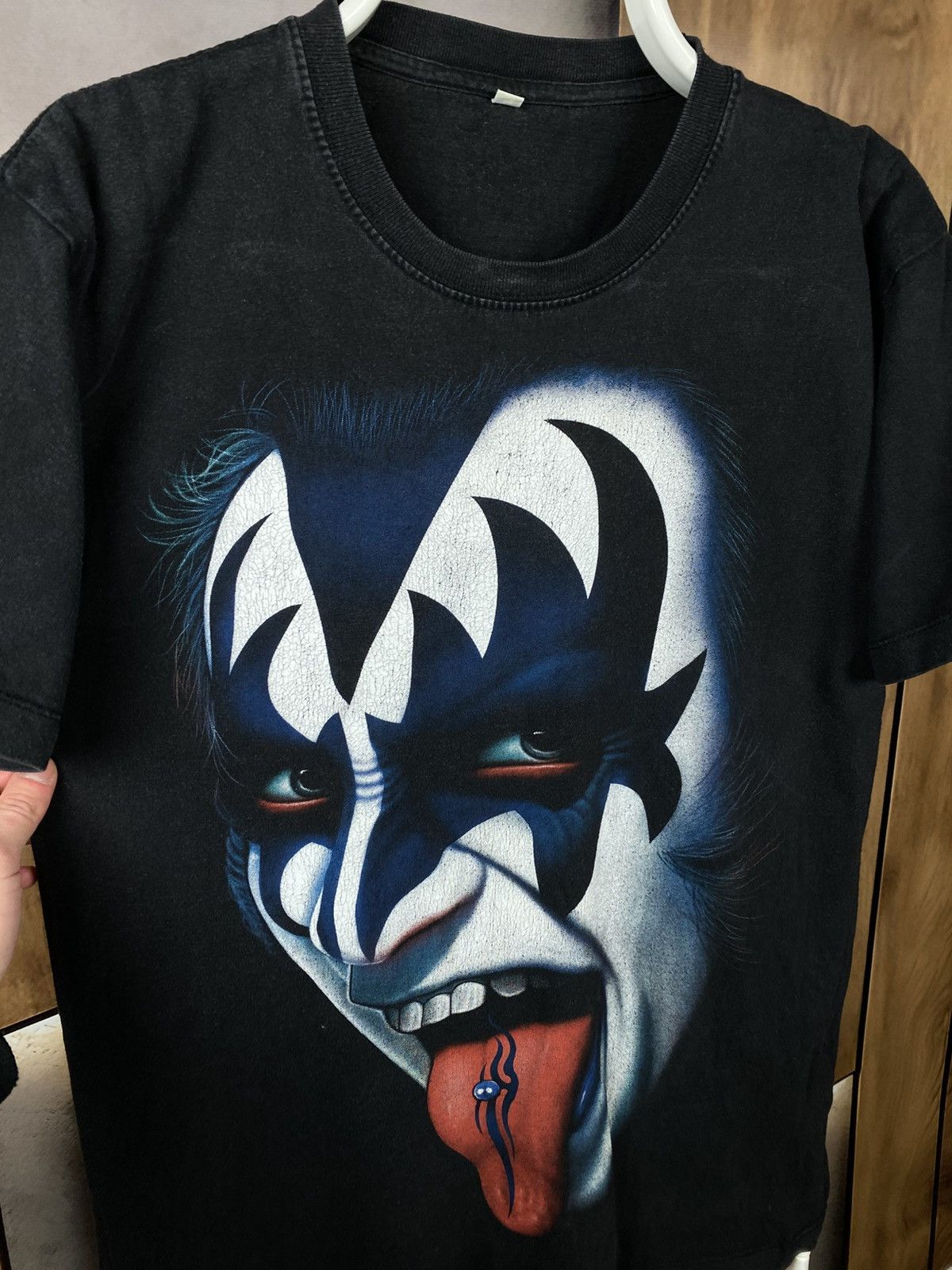KISS 🎸Vintage T-Shirt KISS Big Logo VTG Tee🎸 Size US M / EU 48-50 / 2 - 2 Thumbnail