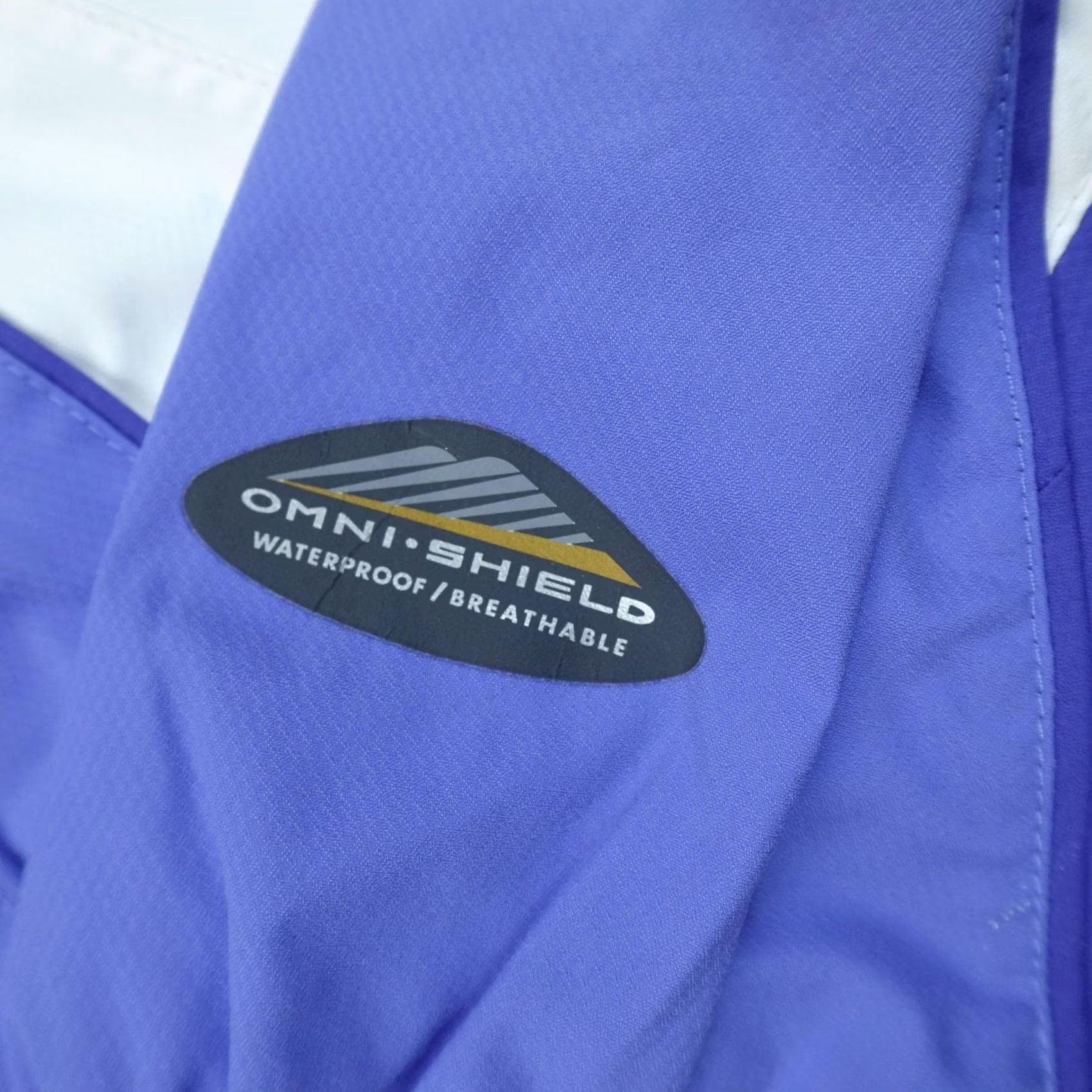 Vintage Columbia Jacket Womens M Blue Interchange 3-in-1 Windproof Waterproof Coat Hiking Outdoor Ski Sports Zip Pockets Size M / US 6-8 / IT 42-44 - 4 Thumbnail