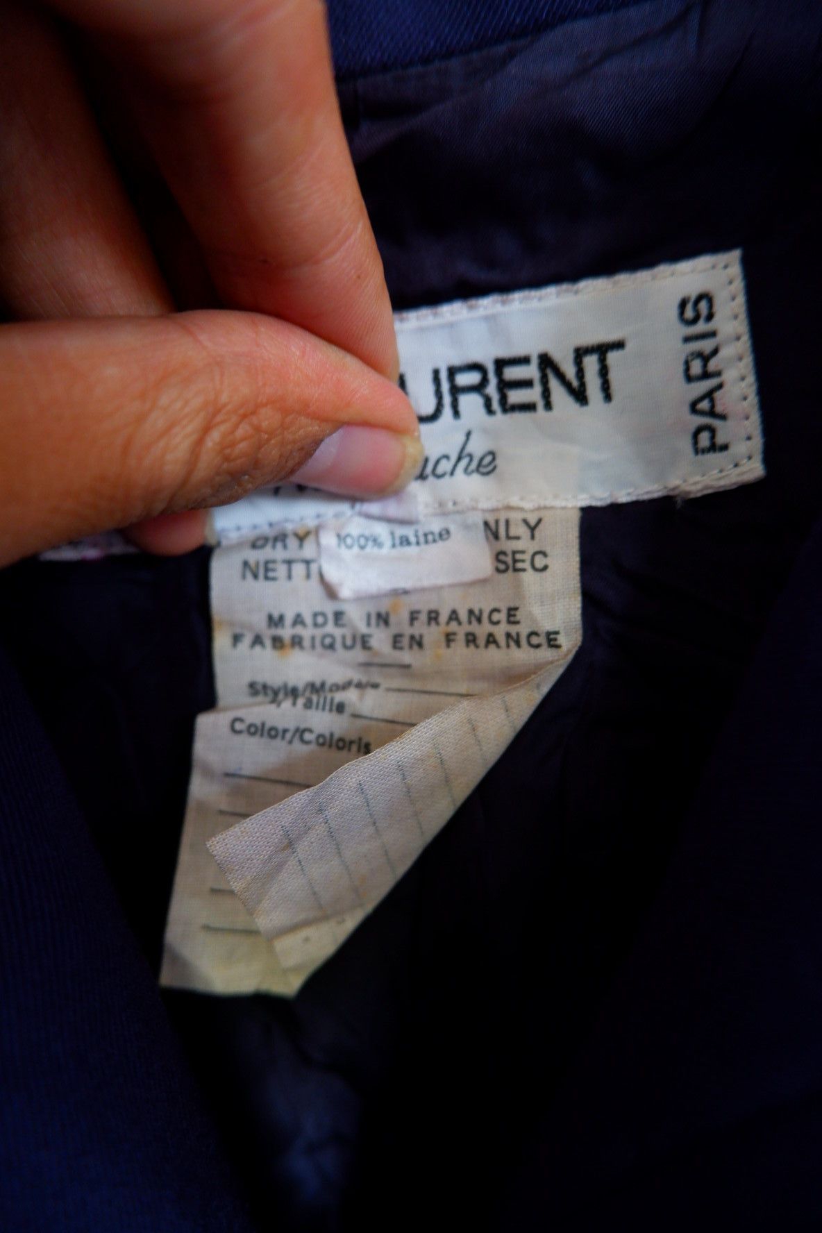 Yves Saint Laurent Vintage 1997 Ysl Rive Gauche Tom Ford Era Half Button Shirts Size M / US 6-8 / IT 42-44 - 6 Thumbnail