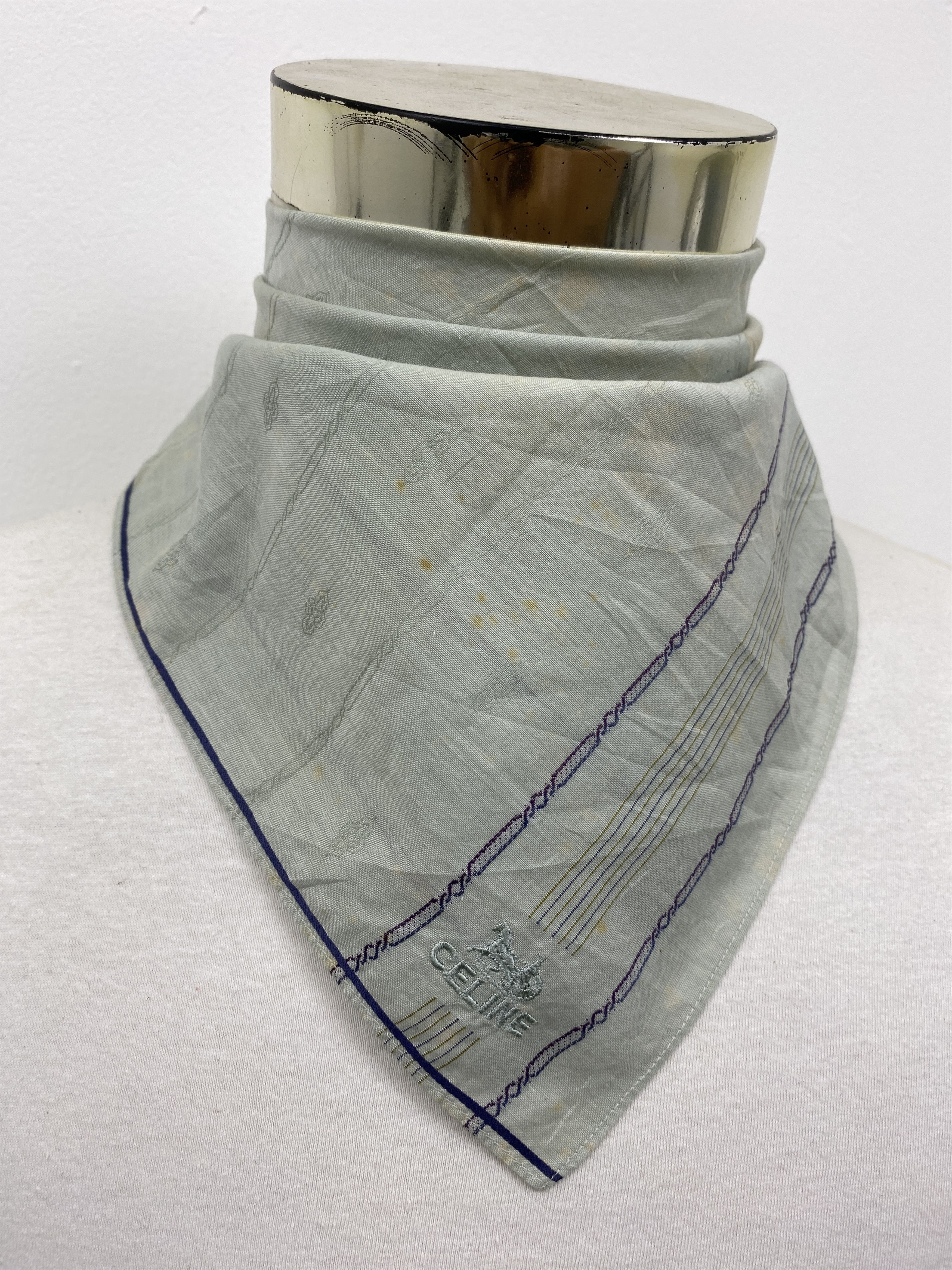 Celine Celine Handkerchief / Neckerchief / Bandana HKC0586 Size ONE SIZE - 2 Thumbnail