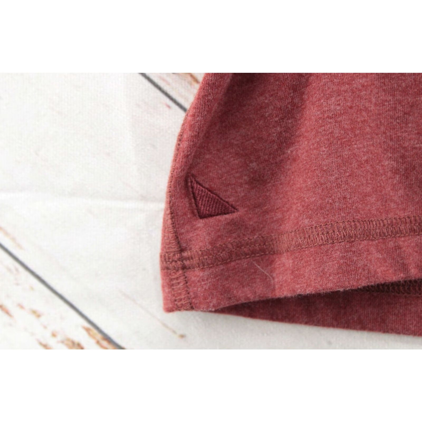 UNTUCKit UNTUCKit Henley Shirt Men's XXL Red Heather Long Sleeve Crew Neck Size US XXL / EU 58 / 5 - 5 Thumbnail
