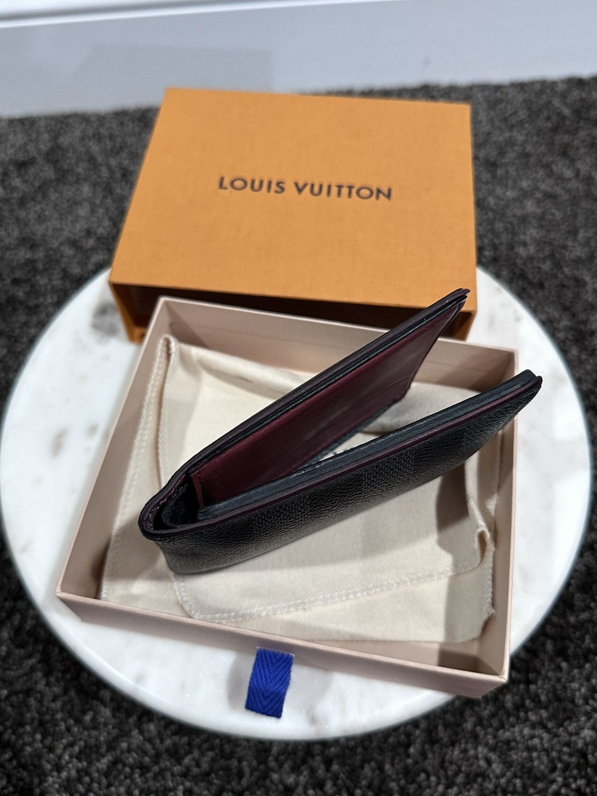 Louis Vuitton Louis Vuitton Black Graphite Damier Multiple Bifold Wallet Size ONE SIZE - 4 Thumbnail