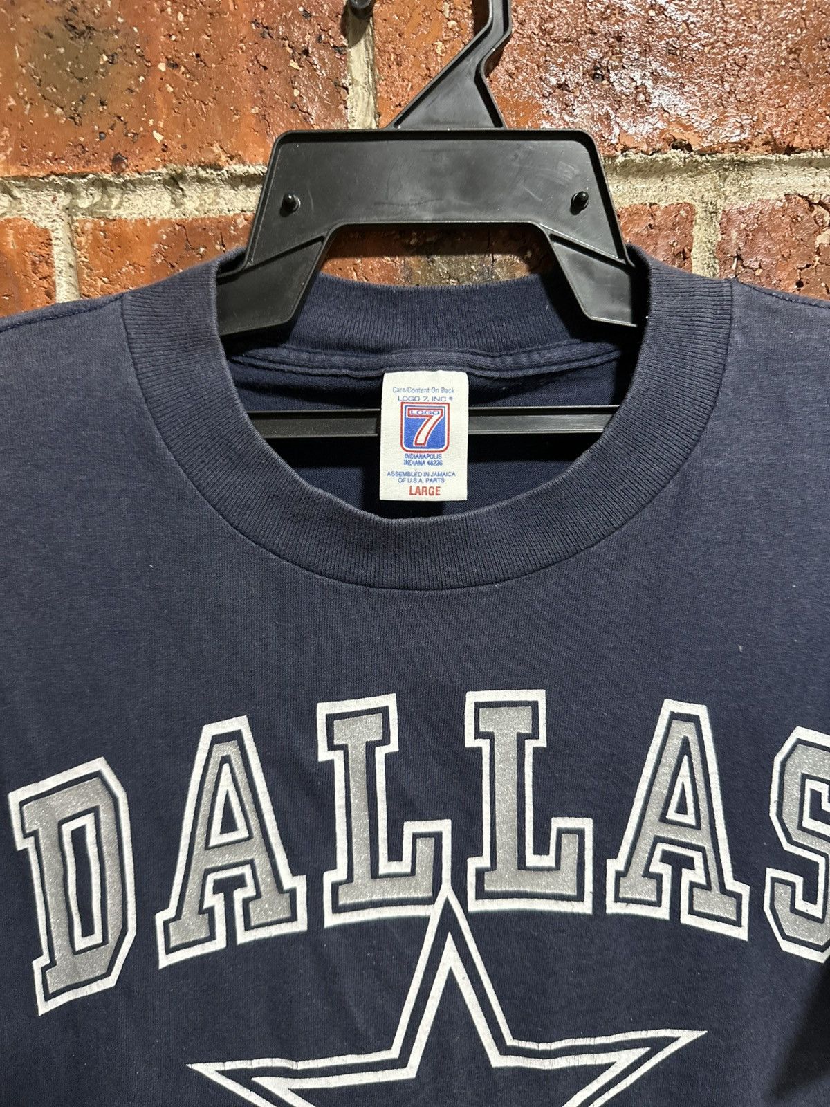 Logo 7 Vintage Dallas Cowboys Faded Tee Size US L / EU 52-54 / 3 - 7 Thumbnail